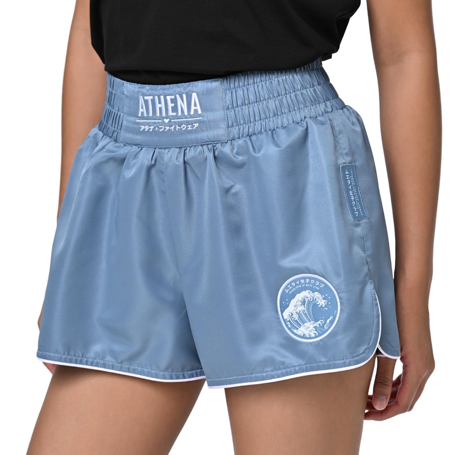 ATHENA Muay Thai Shorts, Woman, Ryoko, blue, S