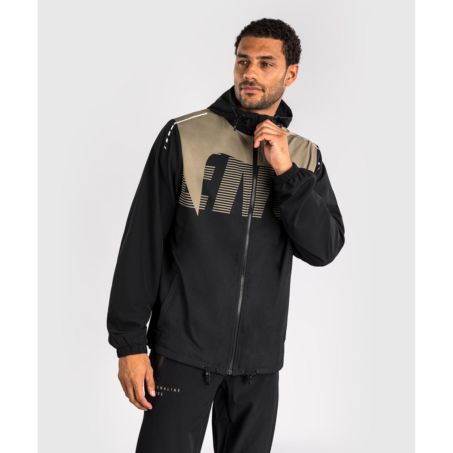 VENUM Trainings Jacket, Adrenaline, black-sand, S