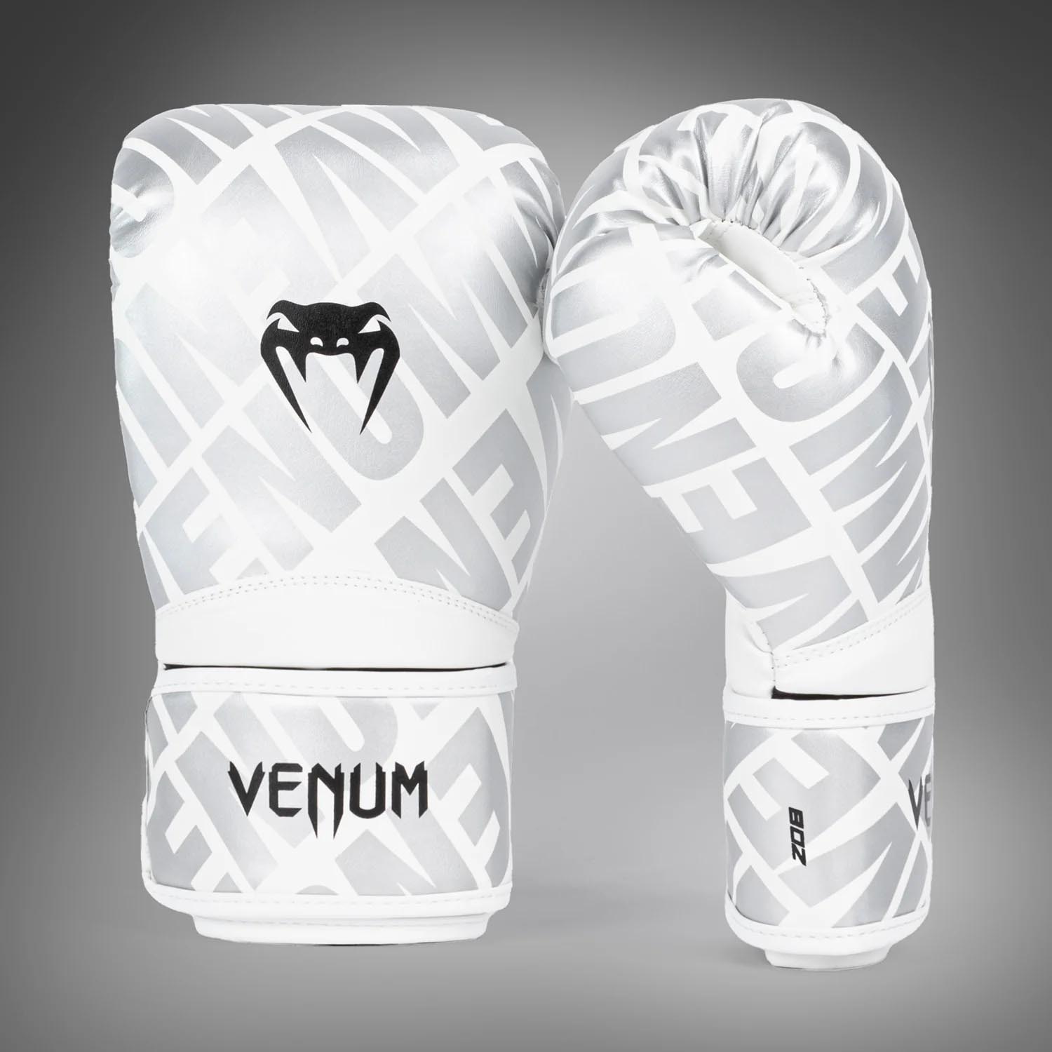 VENUM Boxing Gloves, Contender 1.5 XT, weiß-silver