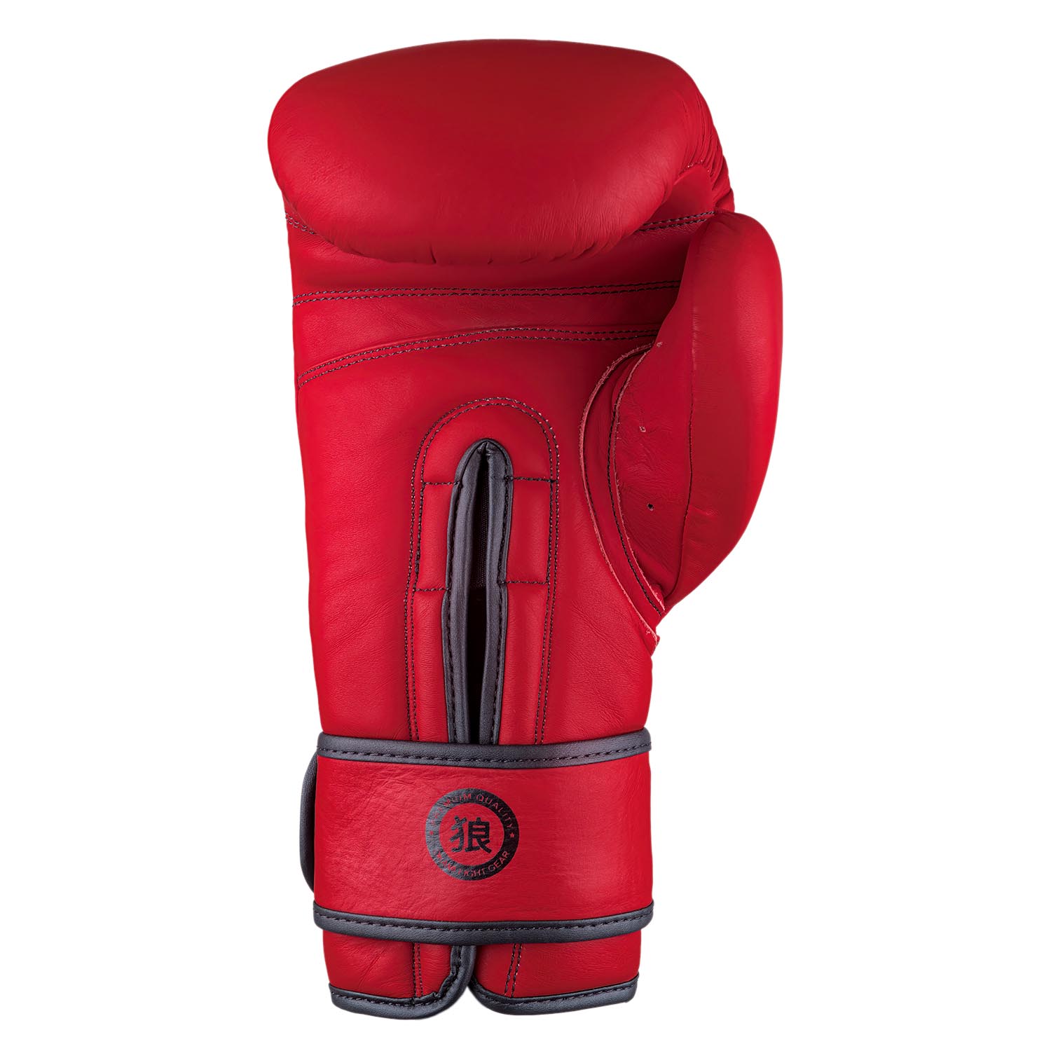 OKAMI Boxing Gloves, Competior V2, red-black, 16 Oz