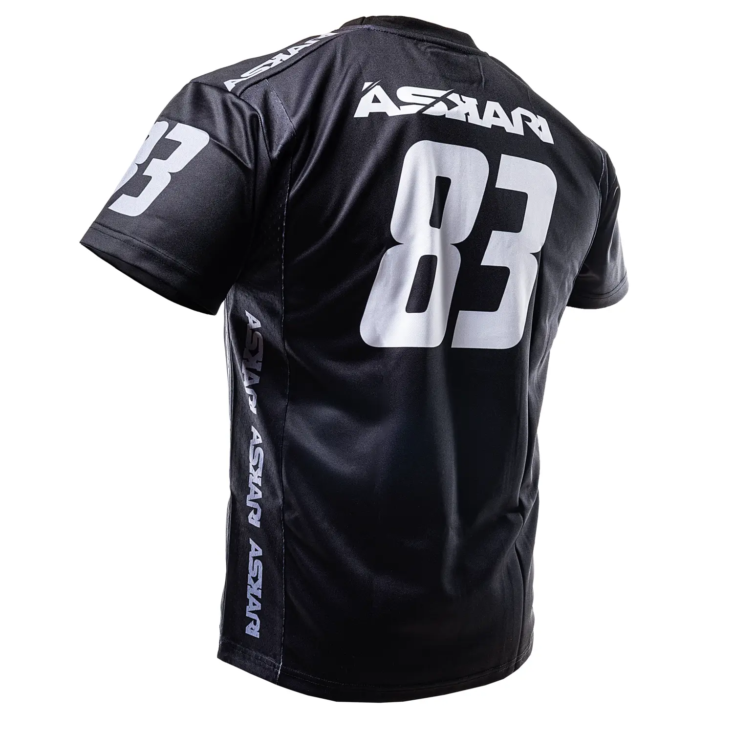 ASKARI Dry Tech T-Shirt, Baller, black-white