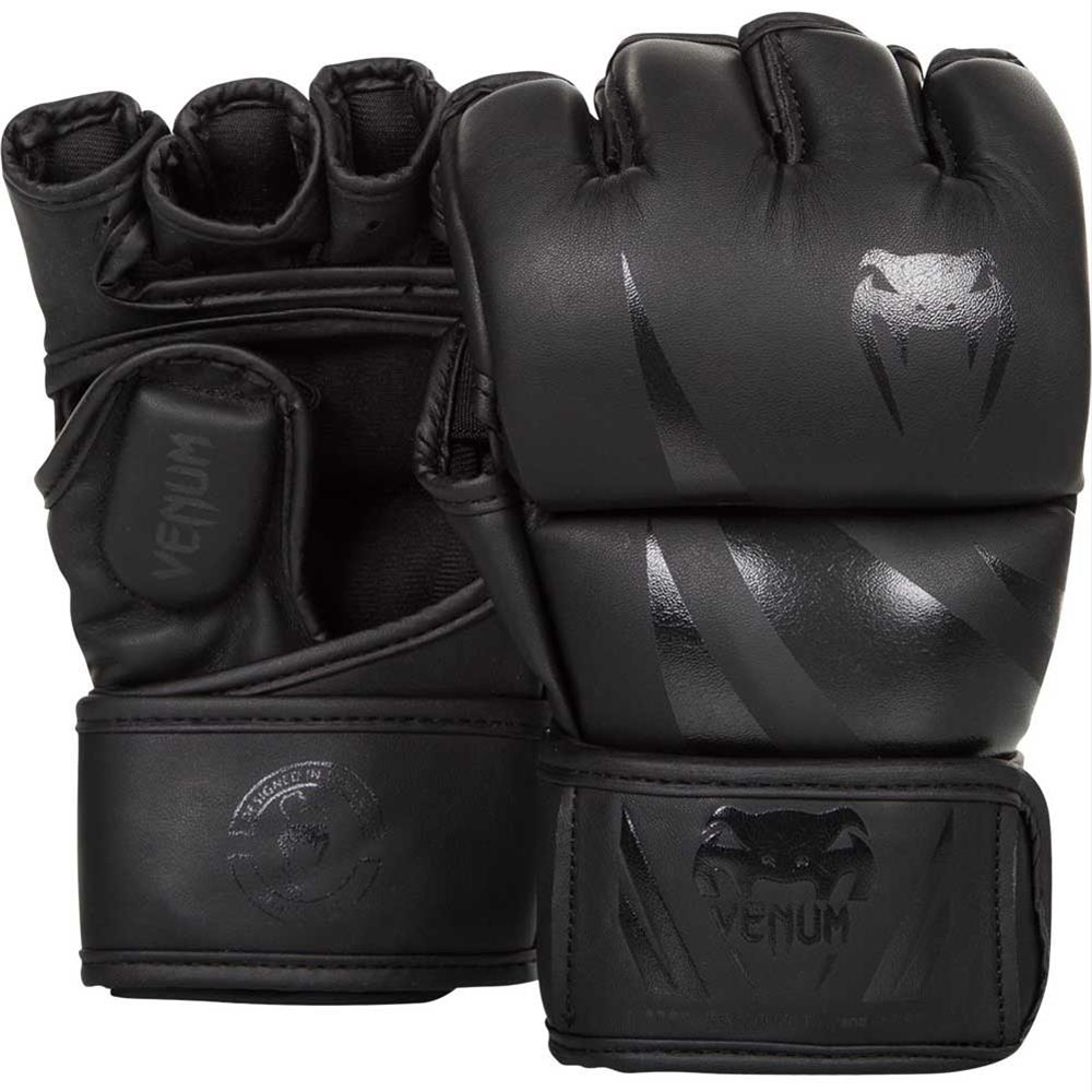 Grappling schwarz-matt Charger Gloves Freefight Ringhorns MMA Handschuhe 