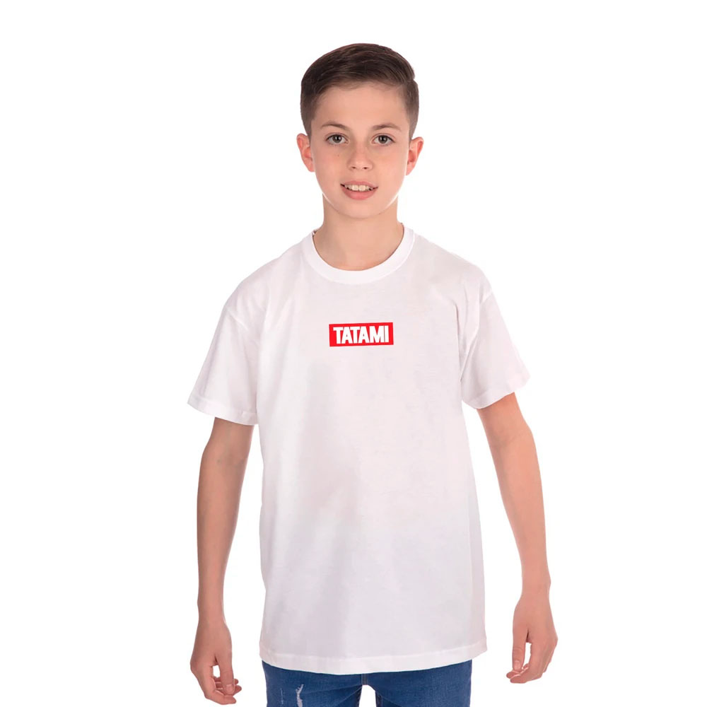 Tatami T-Shirt, Kids, New Addition, white, 5-6 J