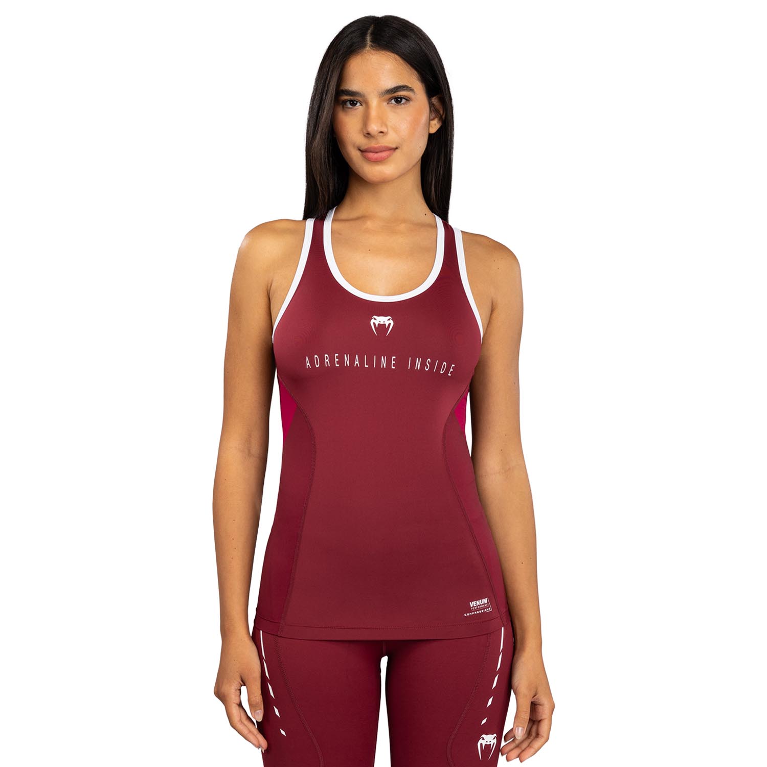VENUM Dry Tech Tank Top, Women, Adrenaline, wine red-pink, L