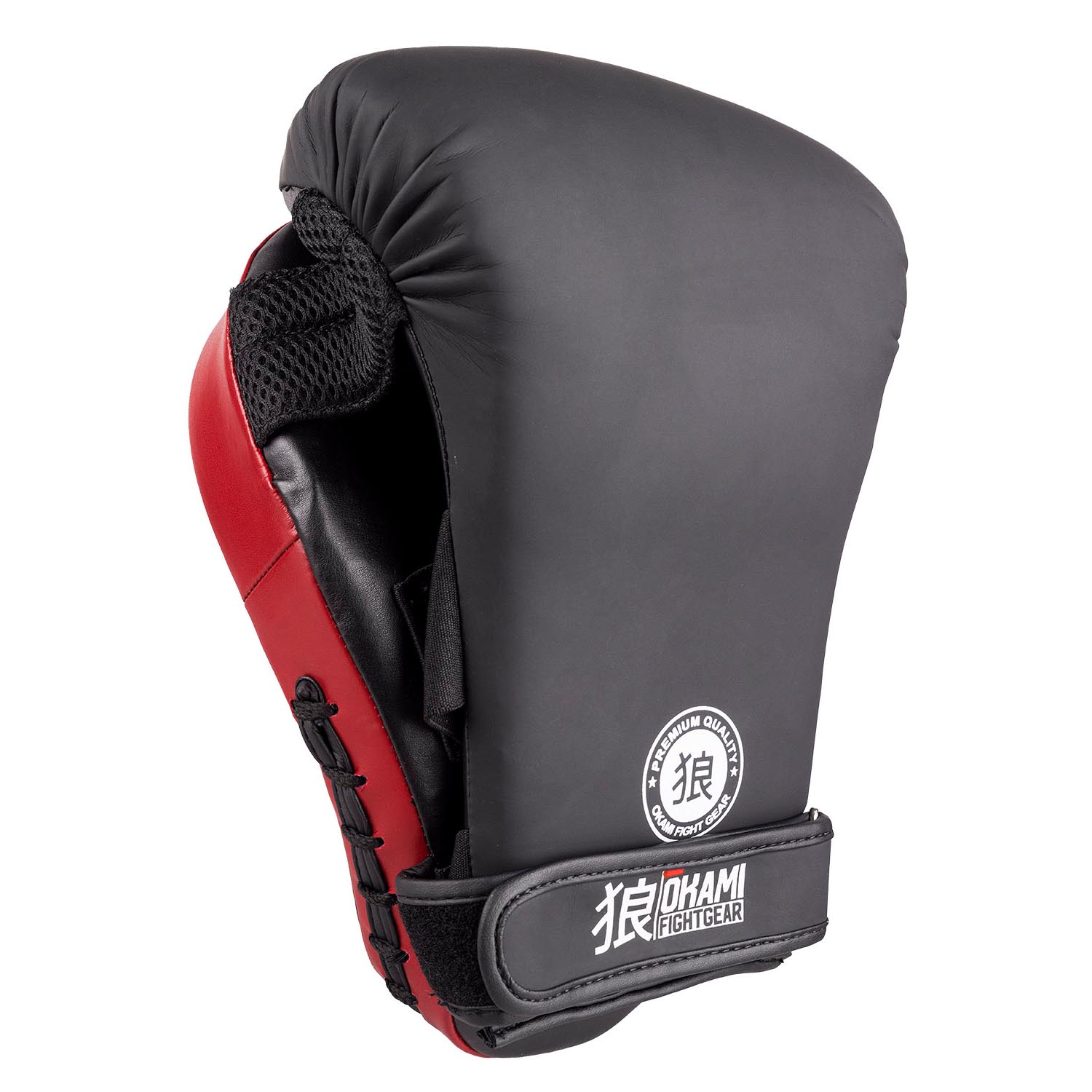 OKAMI Focus Mitts, Coach, Gym Series, black-red