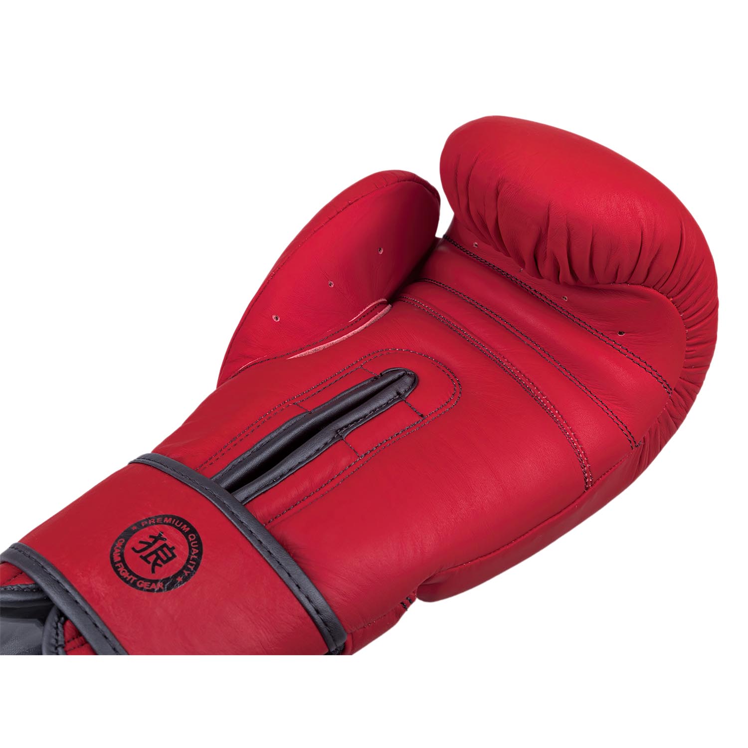 OKAMI Boxing Gloves, Competior V2, red-black, 16 Oz