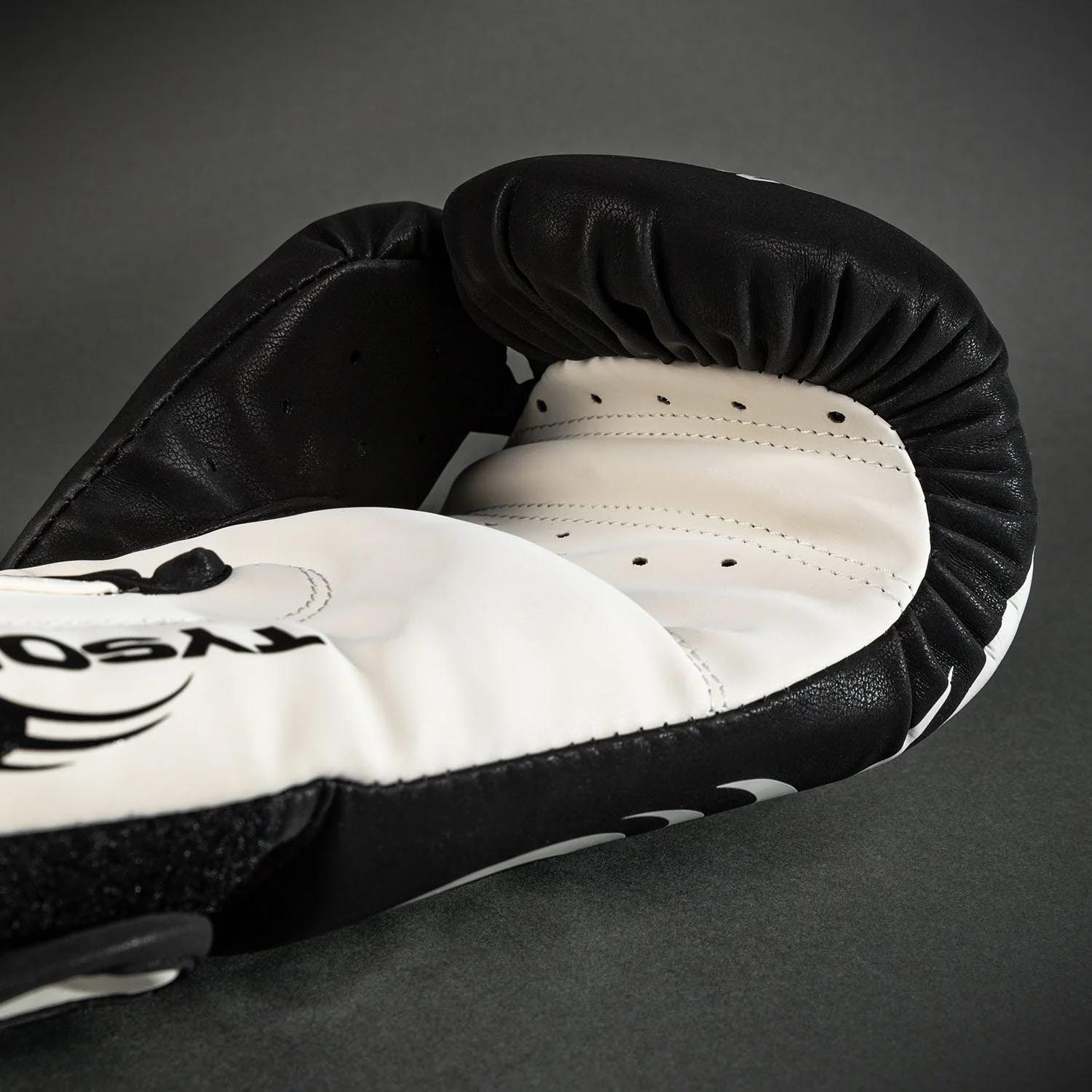 VENUM Boxing Gloves, Mike Tyson, black-white, 14 Oz