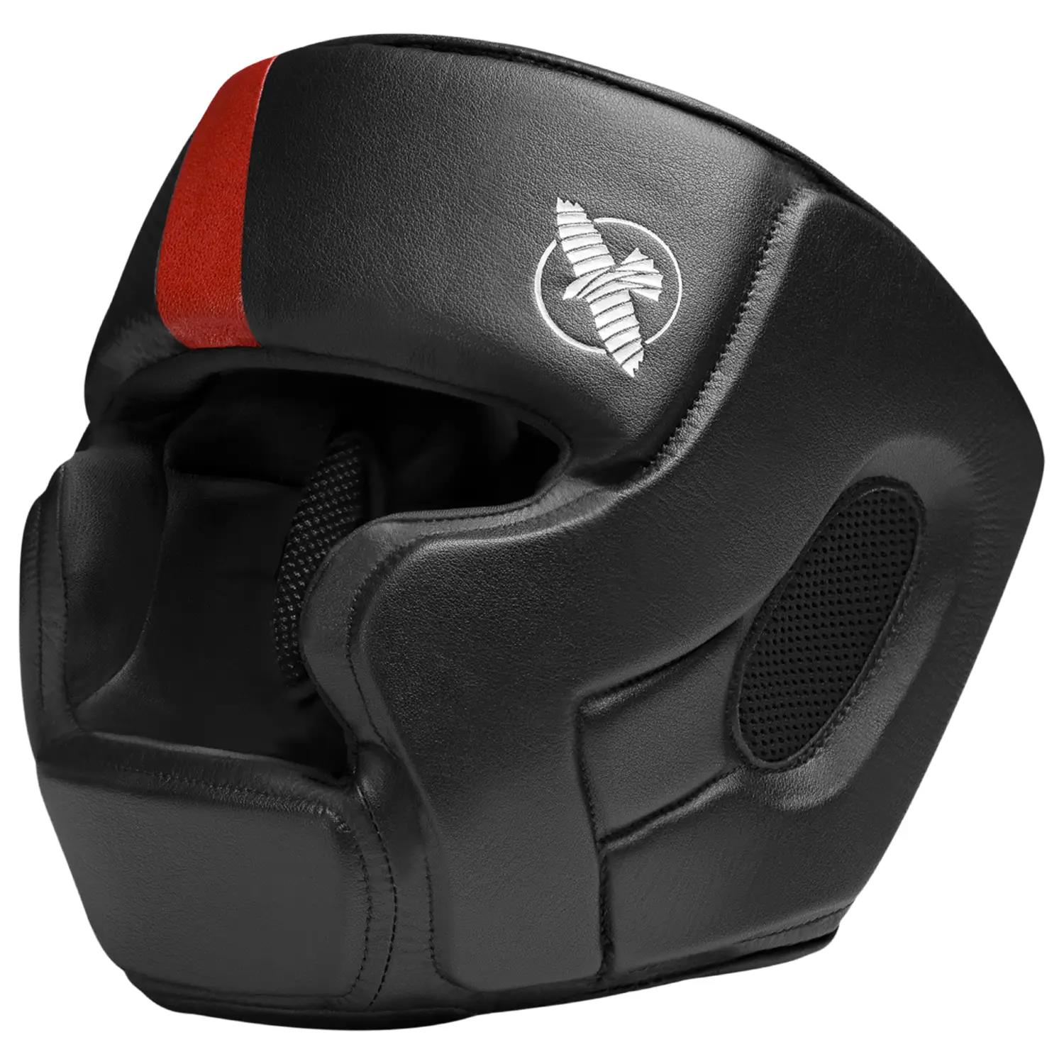 Hayabusa Head Guard, T3, MMA, black-red, L/XL