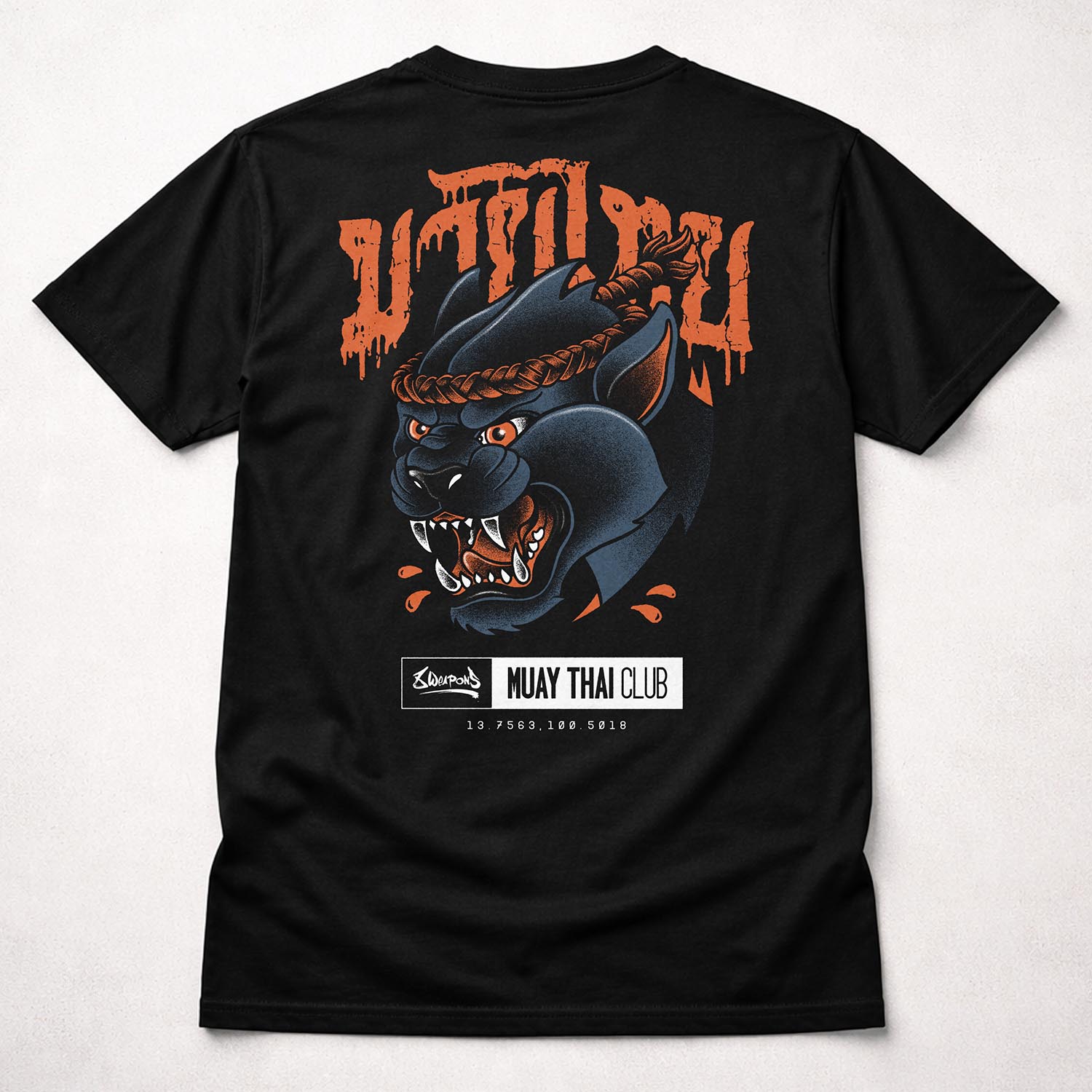 8 WEAPONS T-Shirt, Panther, black, XXL