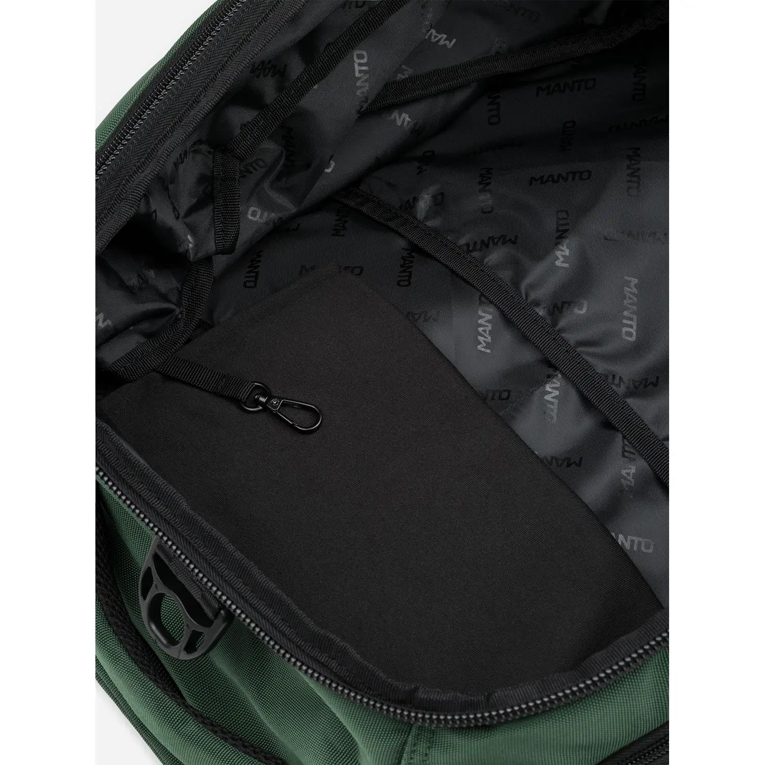 MANTO Rucksack, Circle XL, Convertible, green