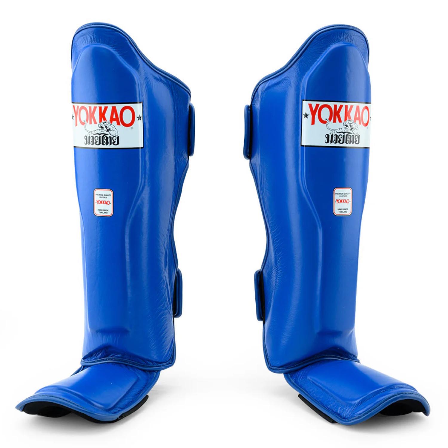 YOKKAO Shinguards, Matrix, blue, L