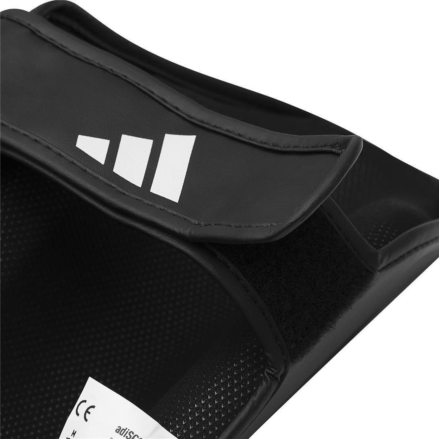 adidas Shin Guard, Thai, black-white, XL
