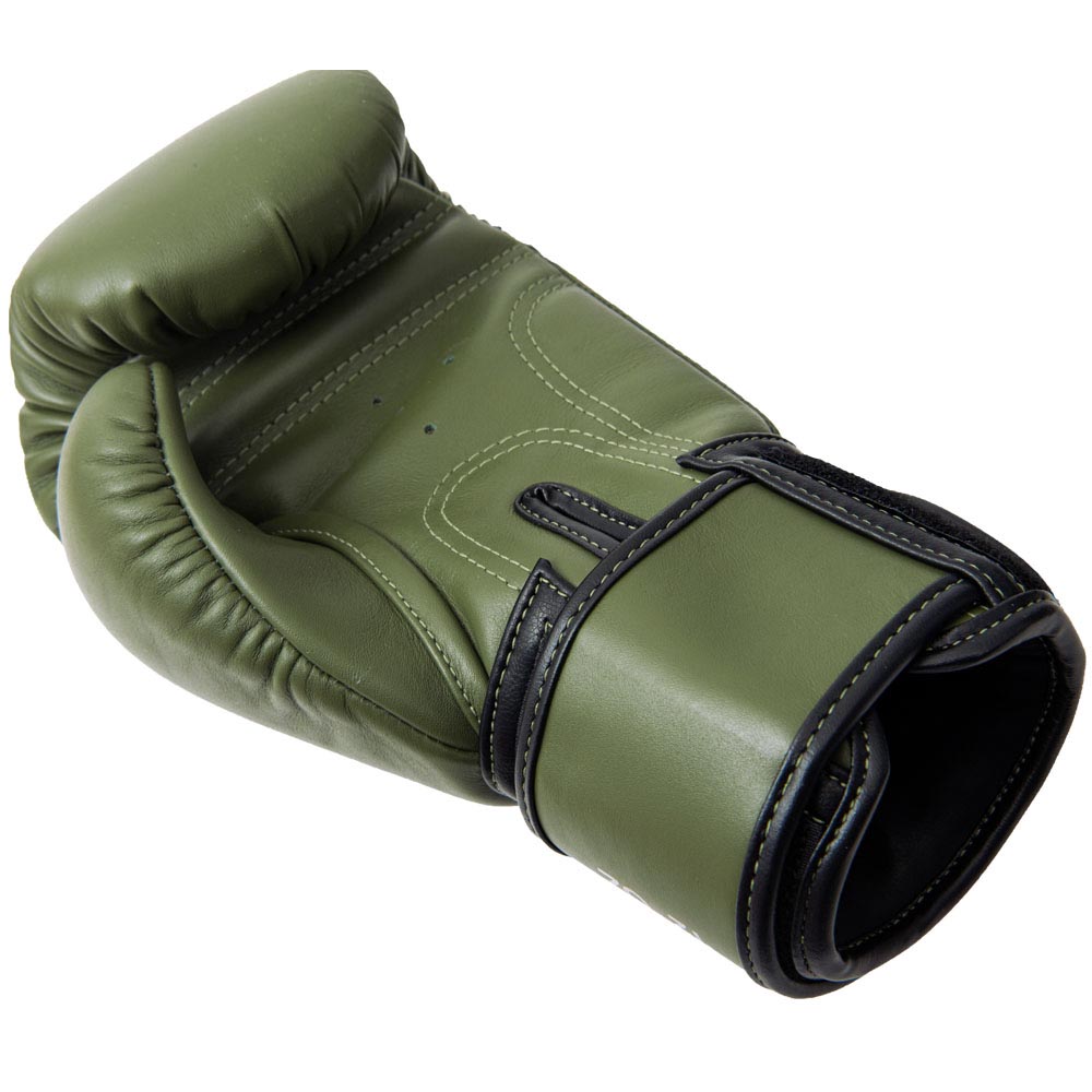 8 WEAPONS Boxing Gloves, BIG 8 Premium, olive, 10 Oz