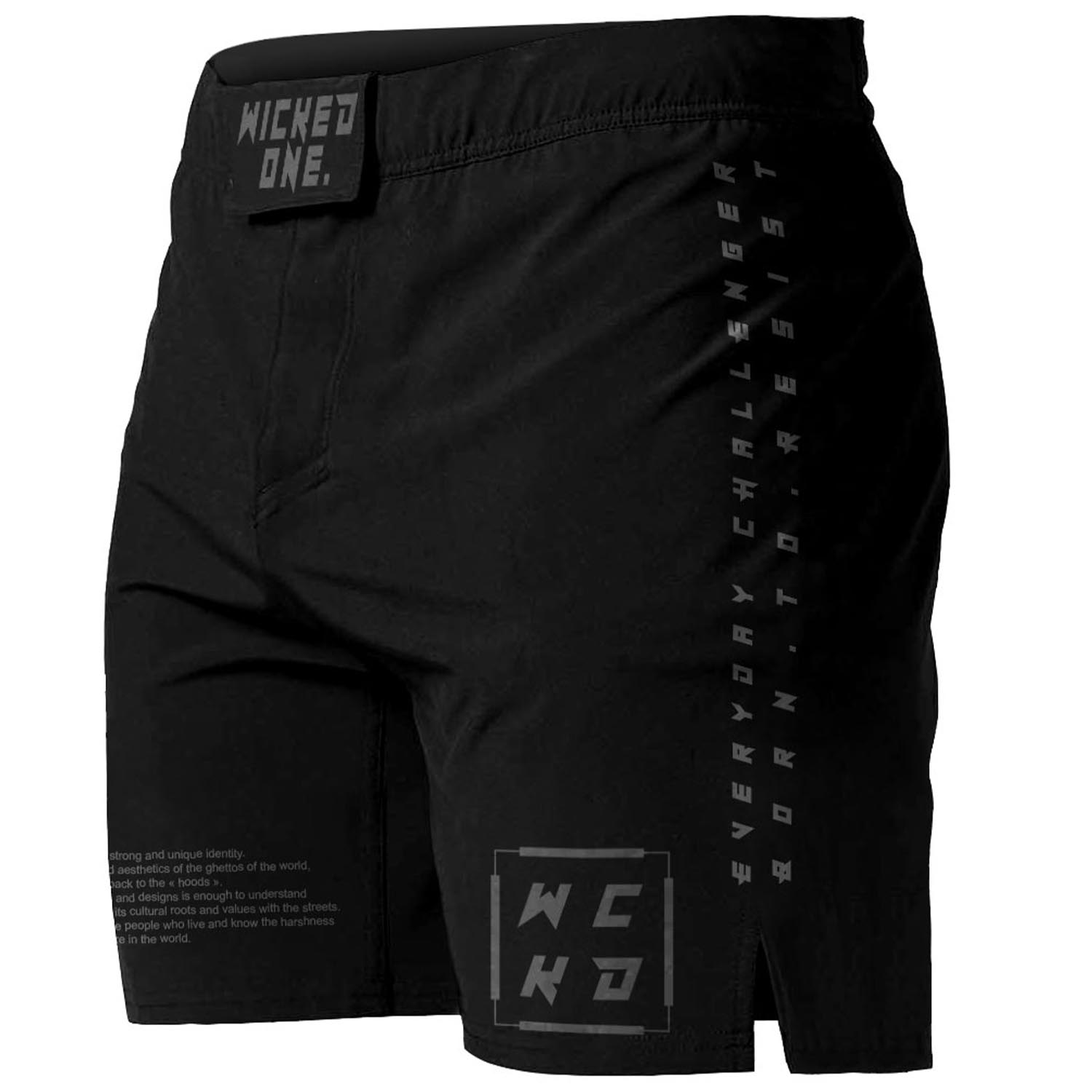 Wicked One Training Shorts, Score, schwarz, XL