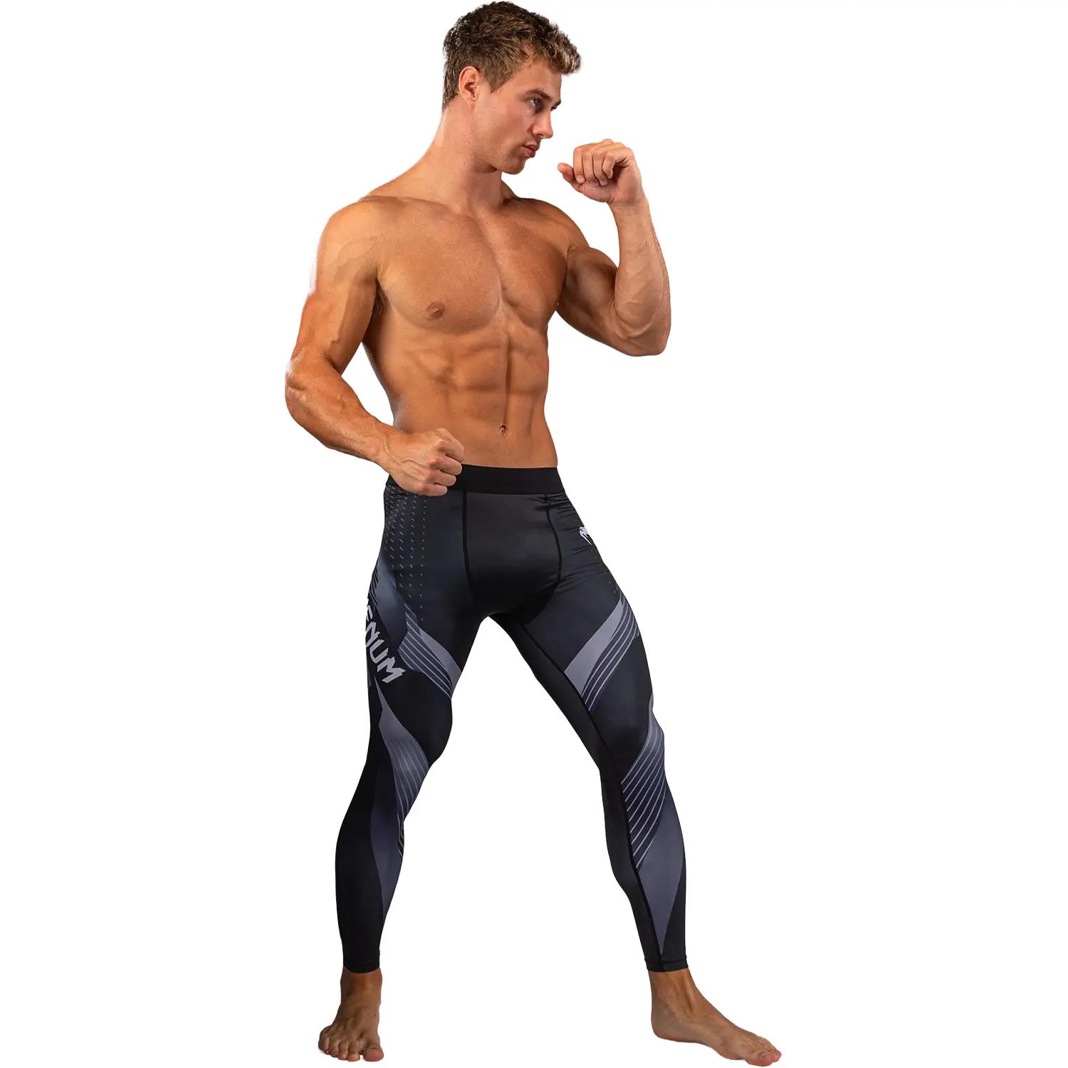 VENUM Compression Pants, No Gi 6.0, black-white, M