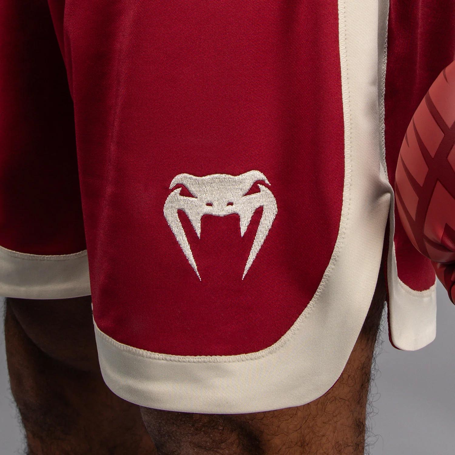 VENUM Boxing Pants, Classic, red-ivory, XXL