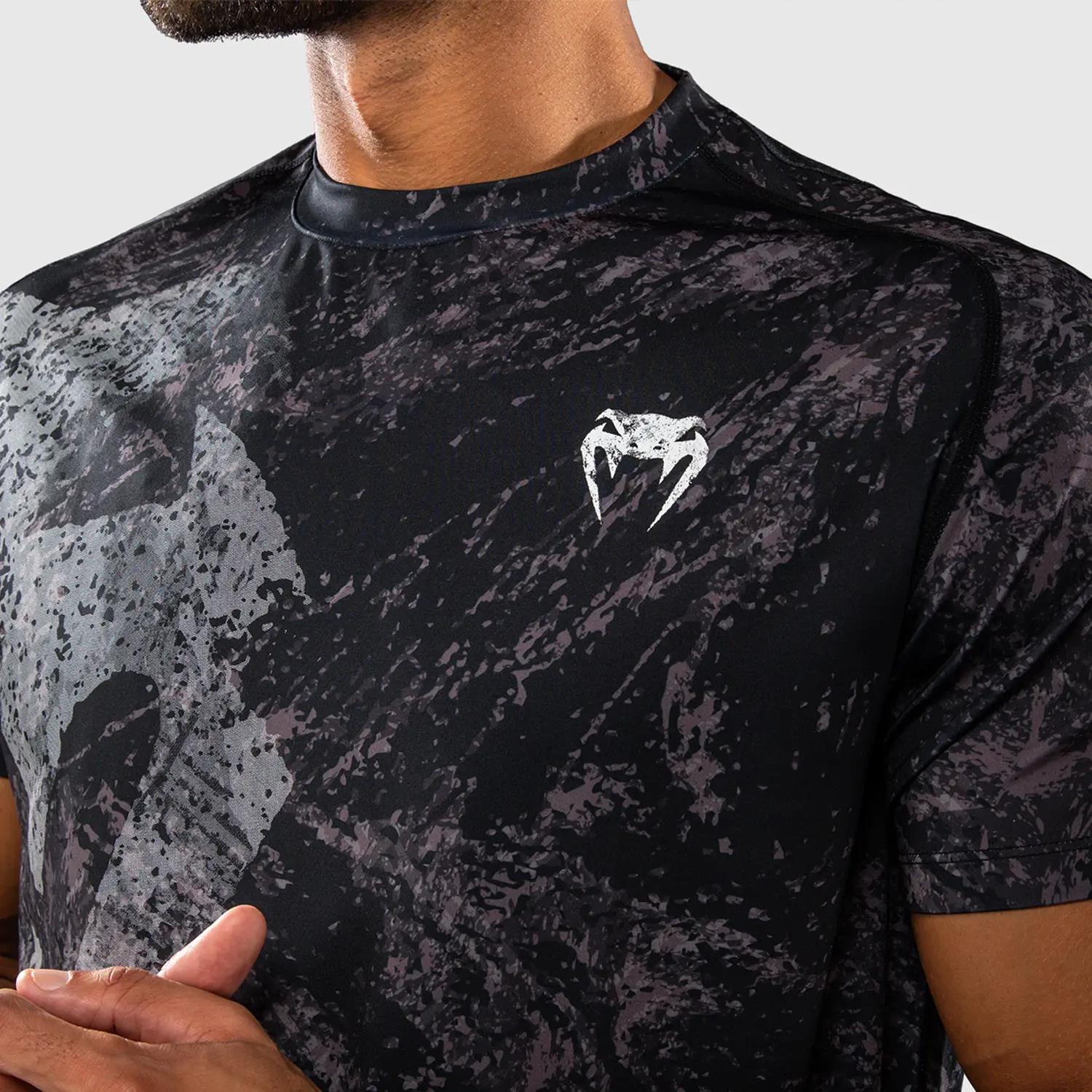 VENUM Dry Tech T-Shirt, Rage & Workout, black-grey, XXL