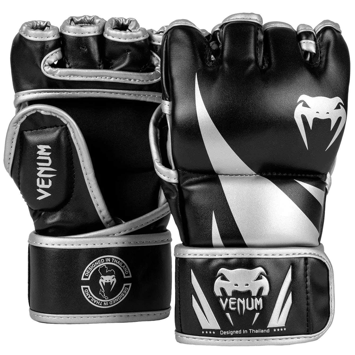 VENUM MMA Handschuhe, Challenger 2.0, schwarz-silber