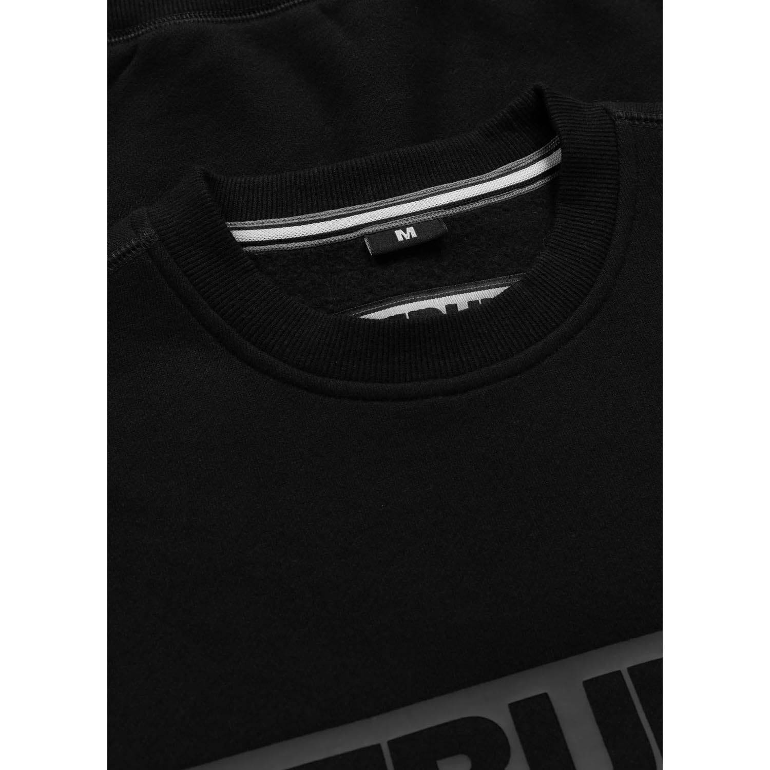 Pit Bull West Coast Crewneck, Hilltop, black, XXXL