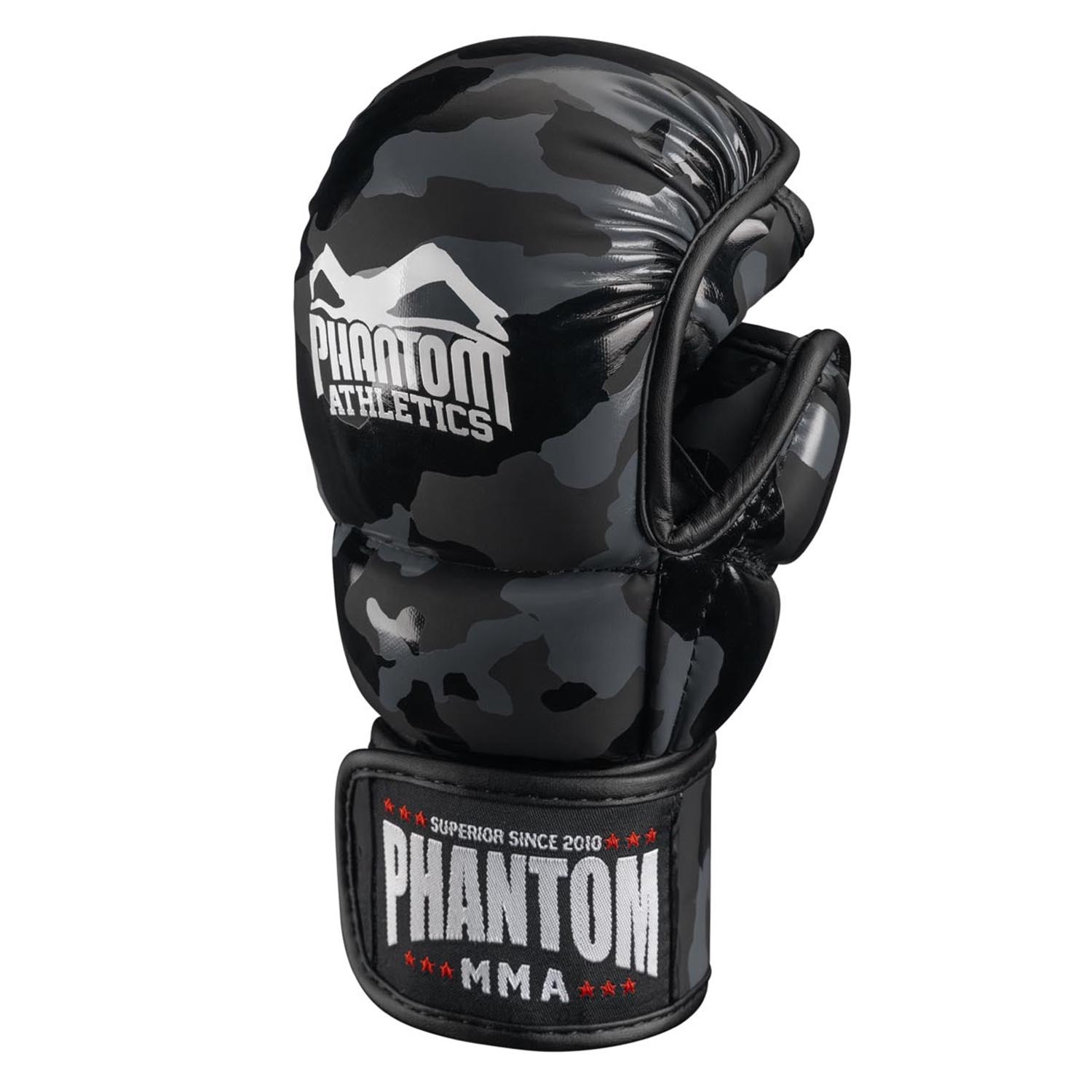 Phantom Athletics MMA Sparring Boxing Gloves, Apex, camo-black, S/M ...