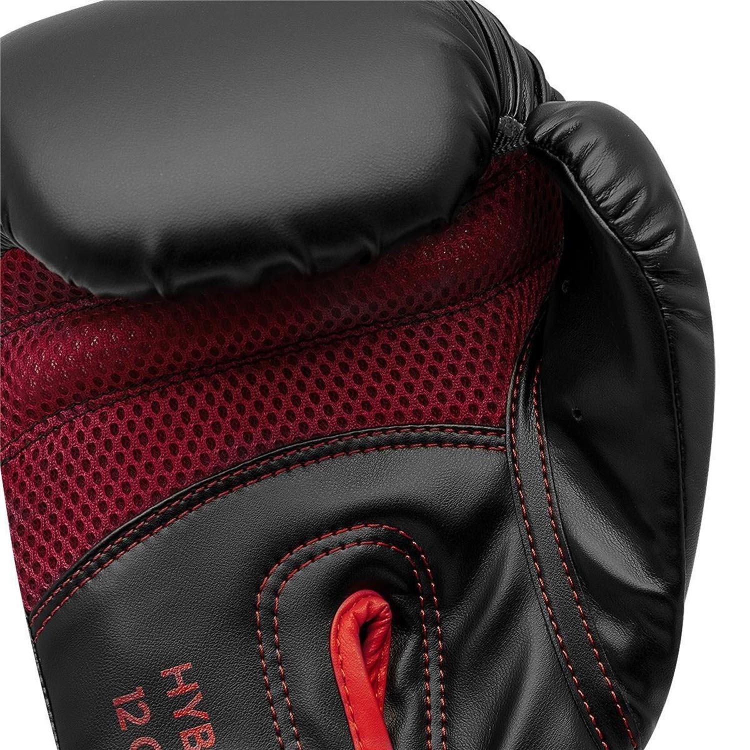 adidas Boxing Gloves, Hybrid, 80, black-red, 16 Oz
