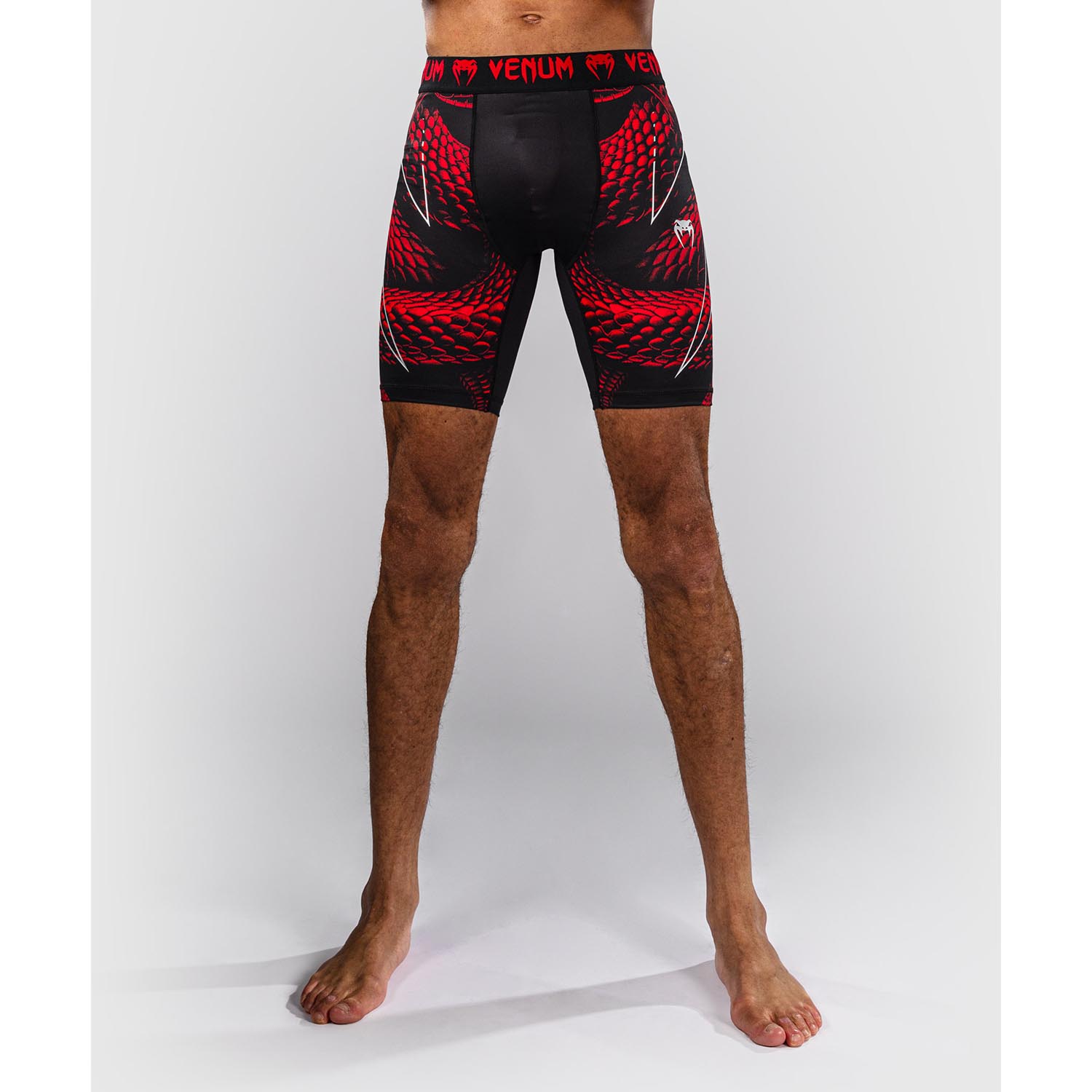 VENUM Compression Shorts, Matupa, black-red-silver, XXL
