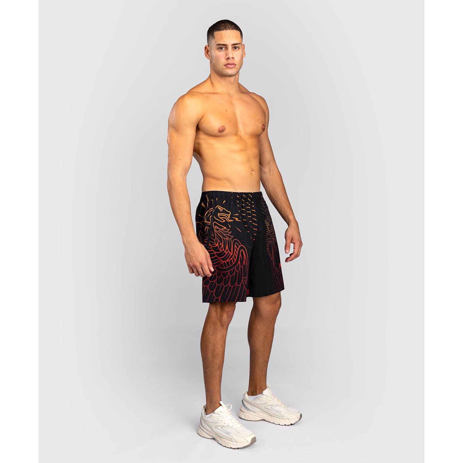 VENUM Trainingsshorts, Quetzel Fury, black-red, XL