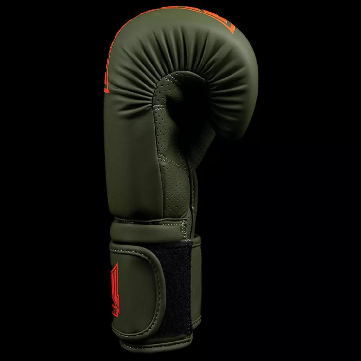 Metal Boxe Boxing Gloves, Starter, black-khaki
