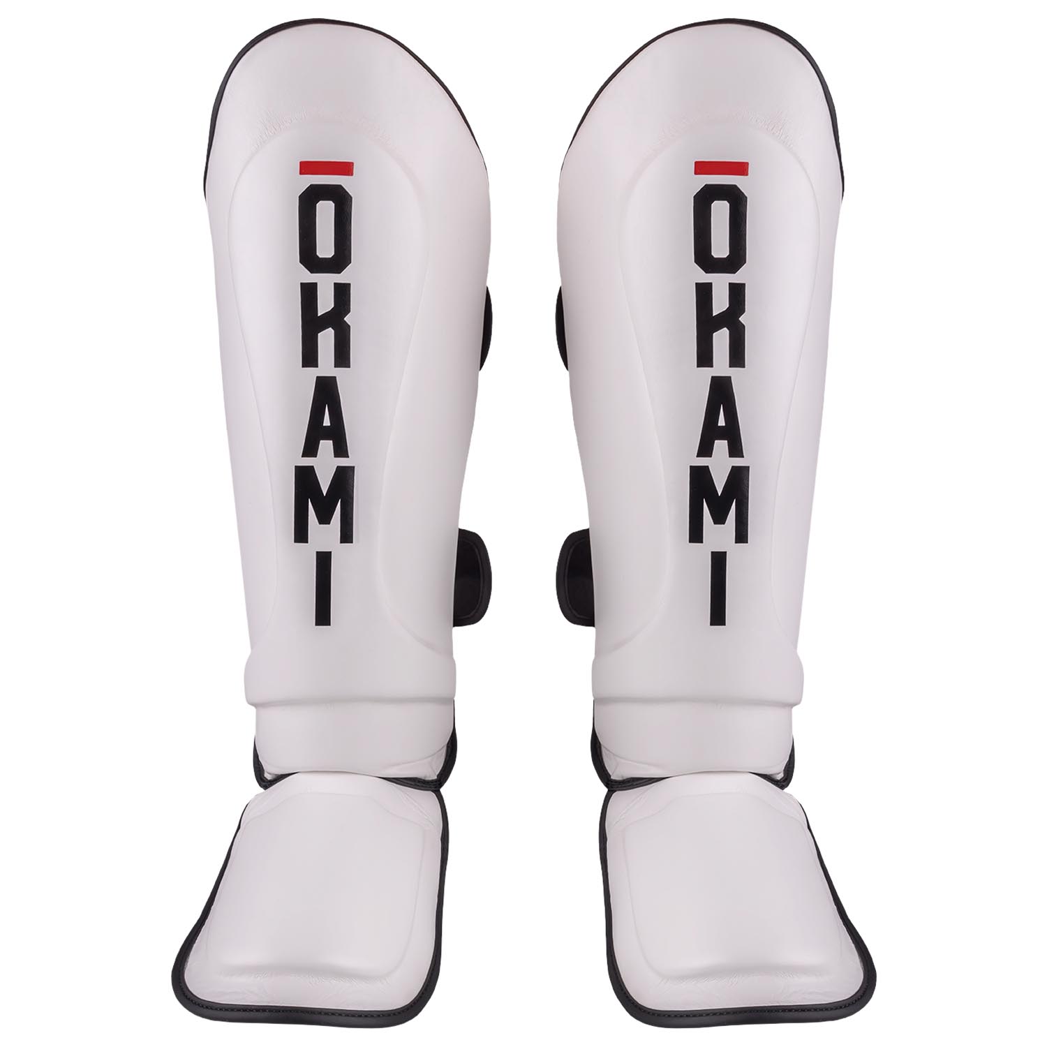 OKAMI Shinguards, Contender V2, white-black, M