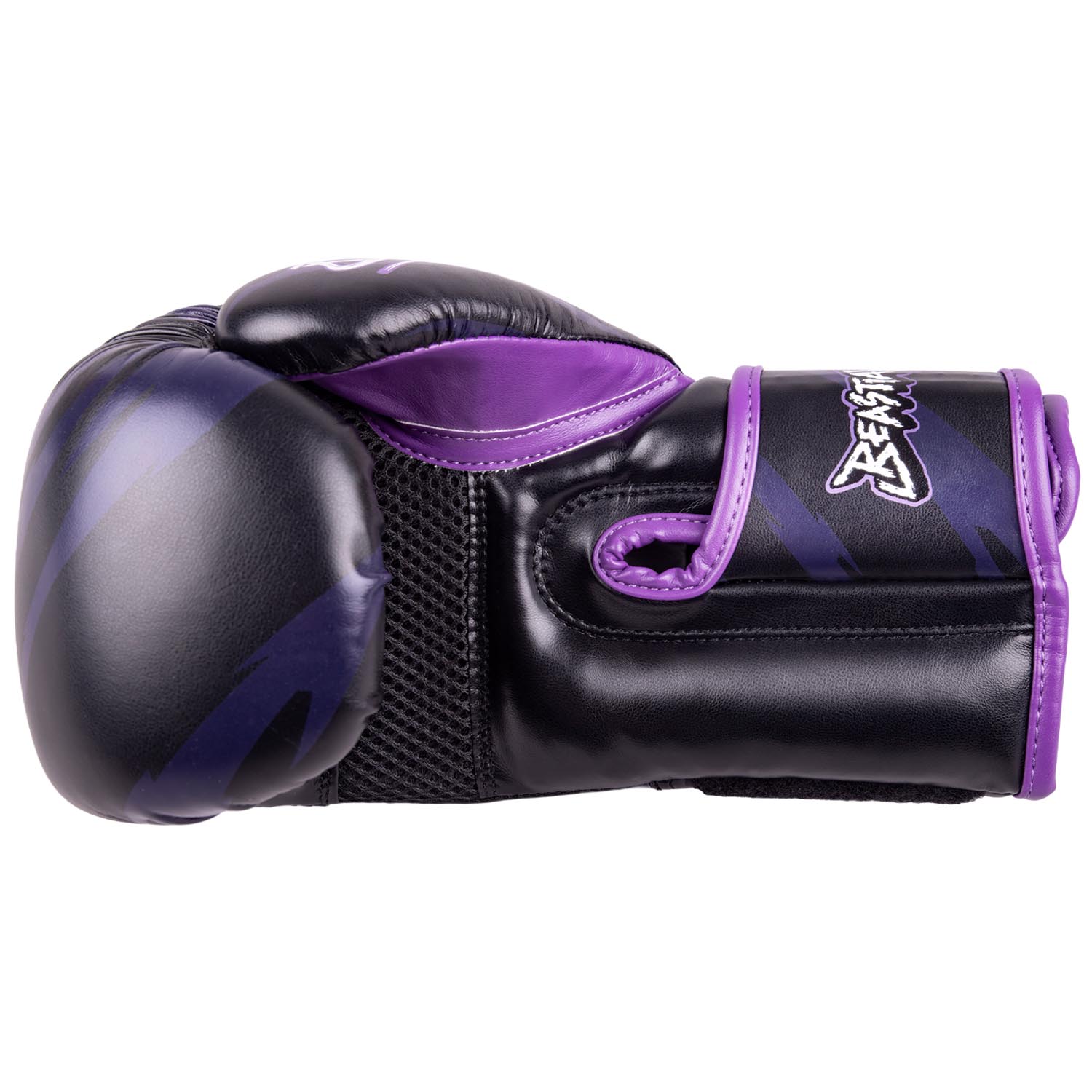 8 WEAPONS Boxing Gloves, Kids, Beastial Panther, black-purple, 6 Oz