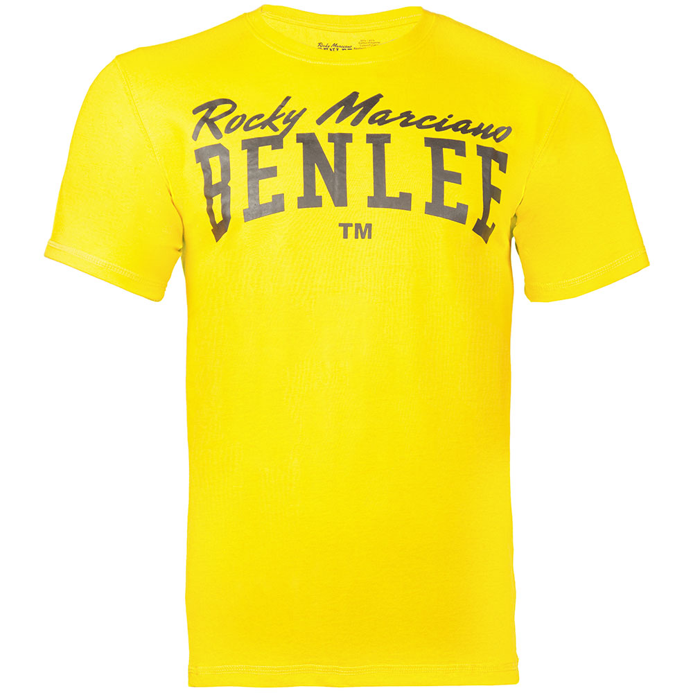 BENLEE T-Shirt, Logo, yellow