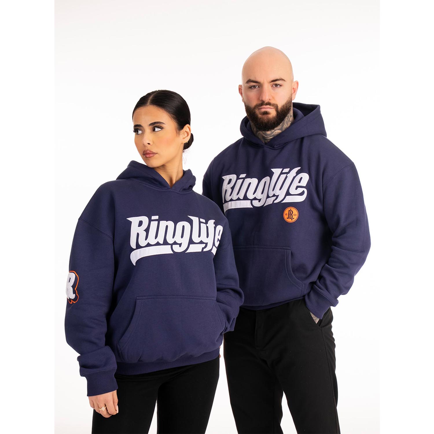RINGLIFE Hoodie, College, blue, XXL