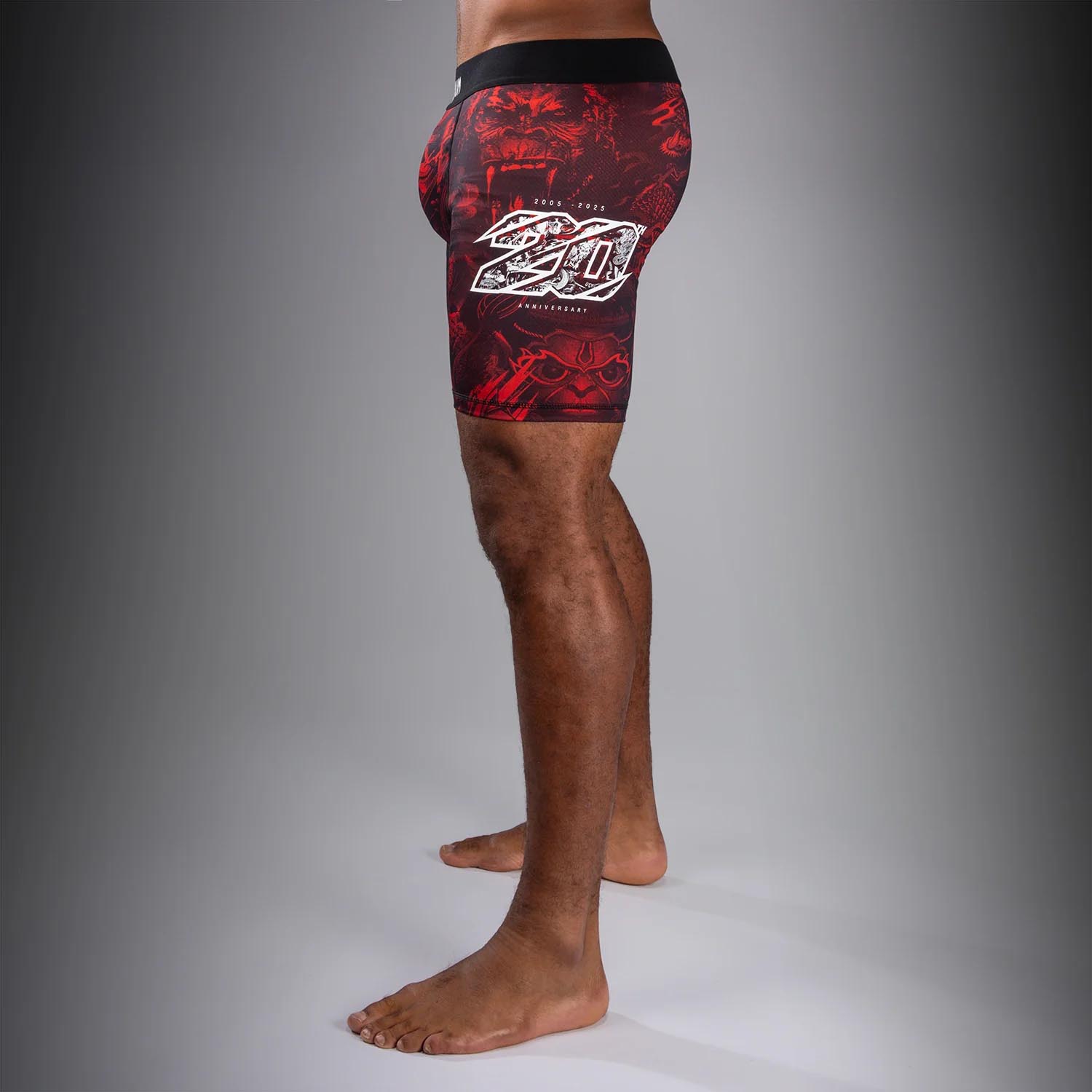 VENUM Compression Shorts, 20Th Anniversary, black-red, XXL