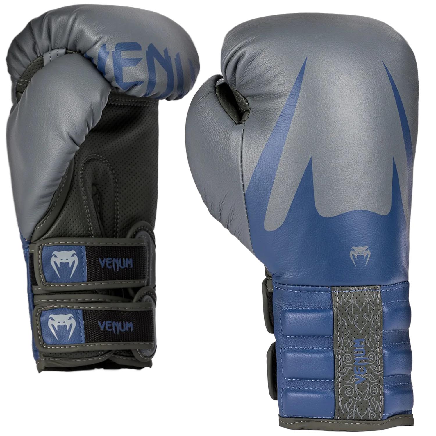 VENUM Boxing Gloves, Reverso, white-black 