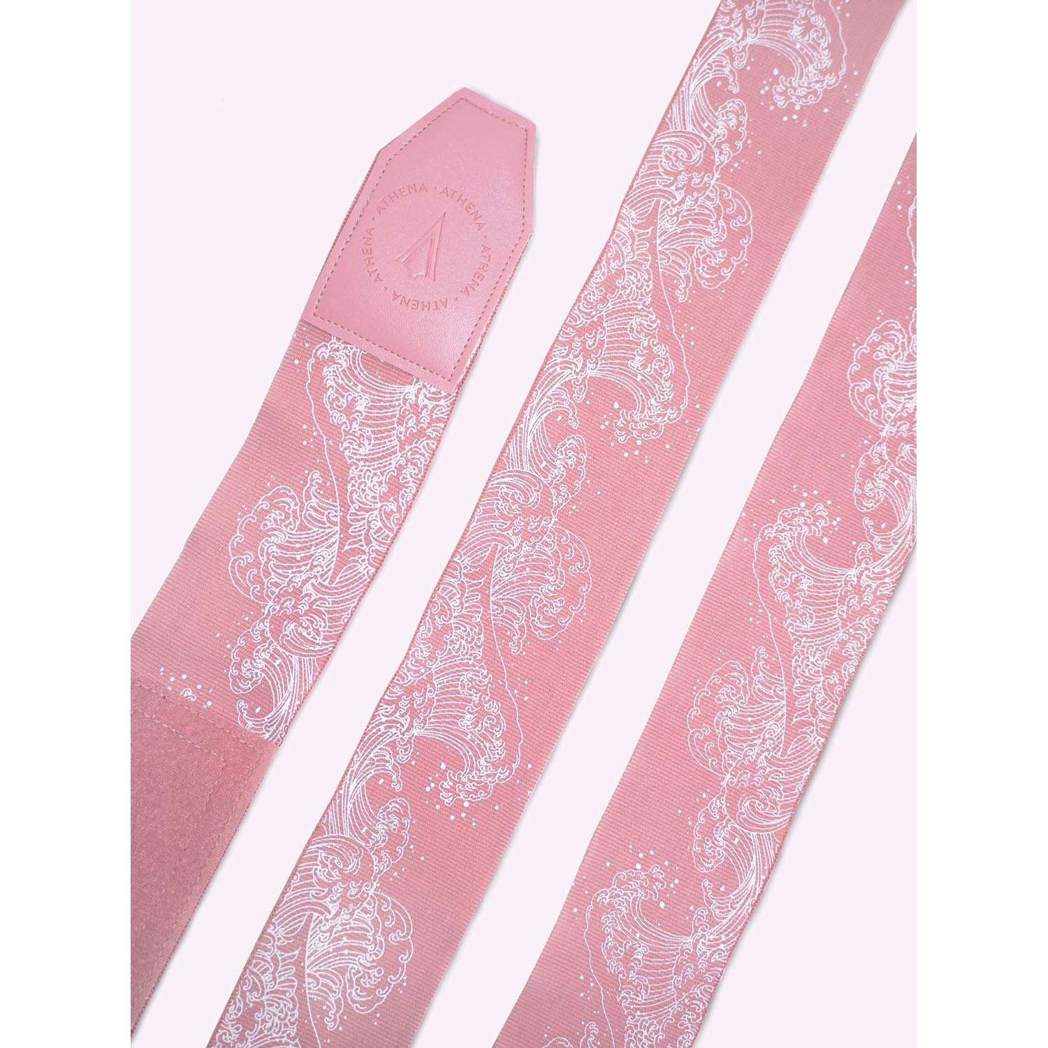 ATHENA Boxbandagen, Ryoko, Semi-Elastic, 4.5 m, pink-white