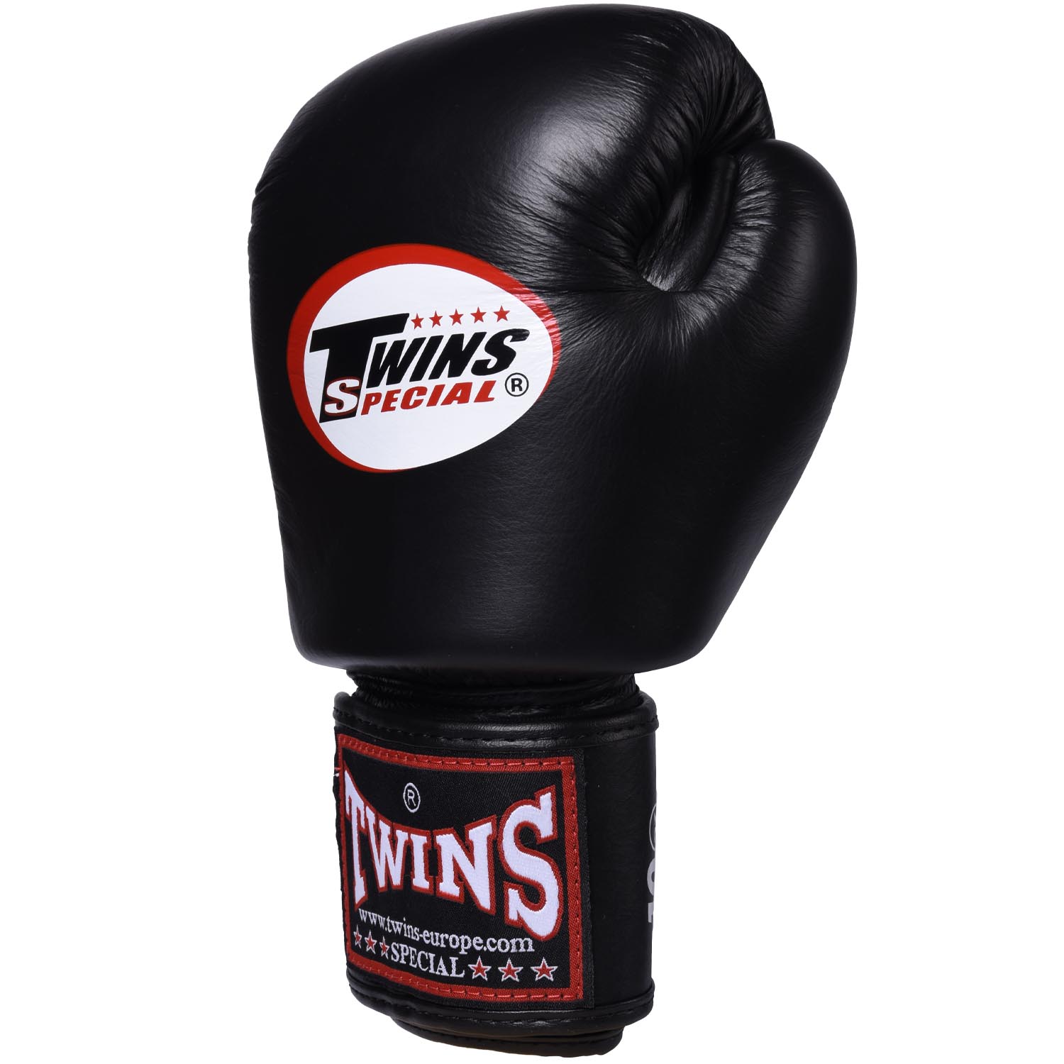 TWINS Special Boxing Gloves, Leather, BGVL-3, black, 12 Oz