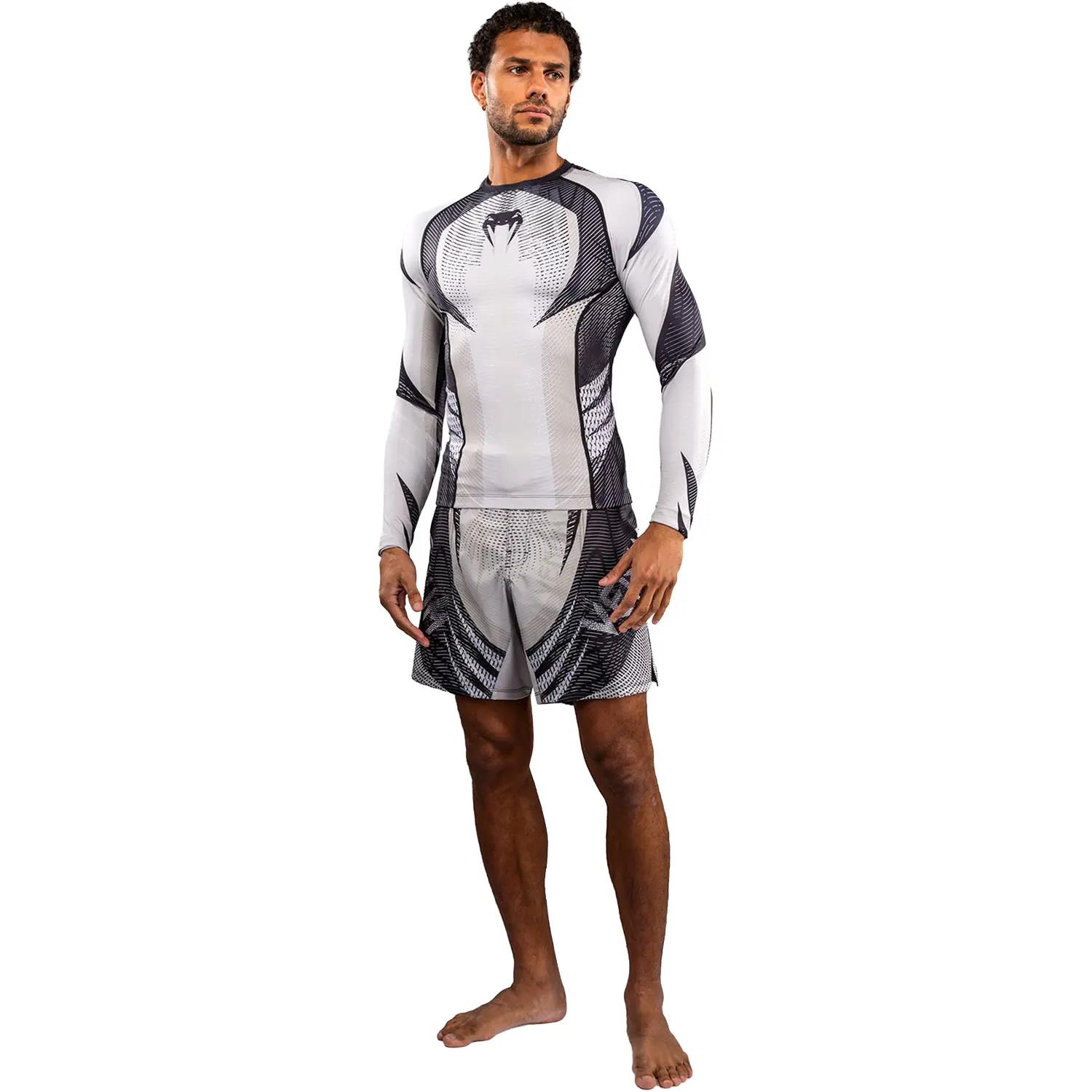 VENUM Rashguard, L/S, Galactic 3.0, white-black, S