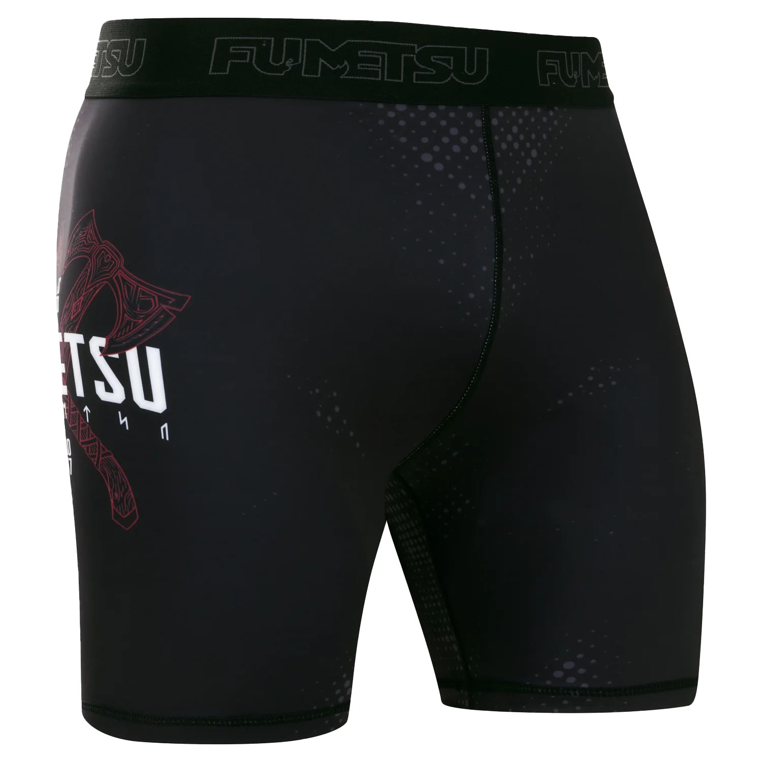 Fumetsu Compression Shorts, Berserker, schwarz-rot