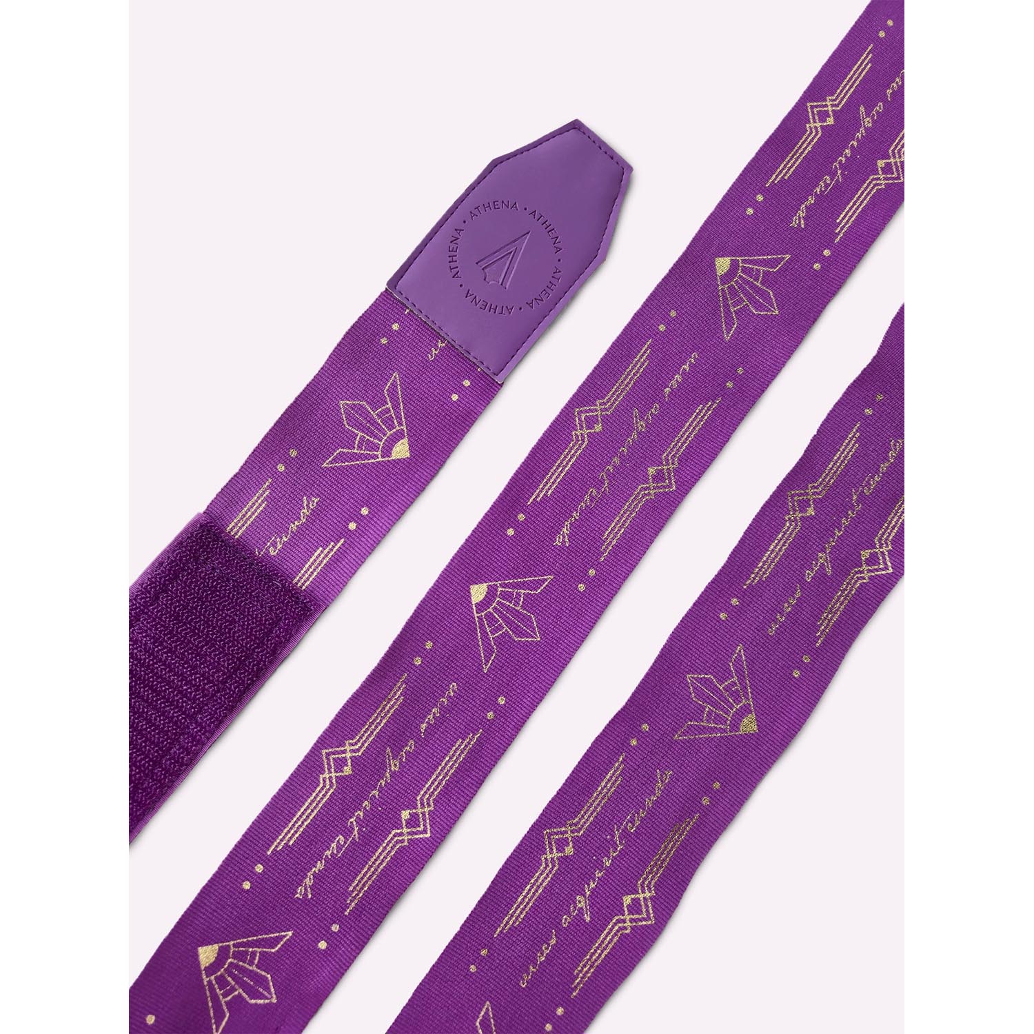 ATHENA Hand Wraps, Diana, Semi-Elastic, 4.5 m, purple