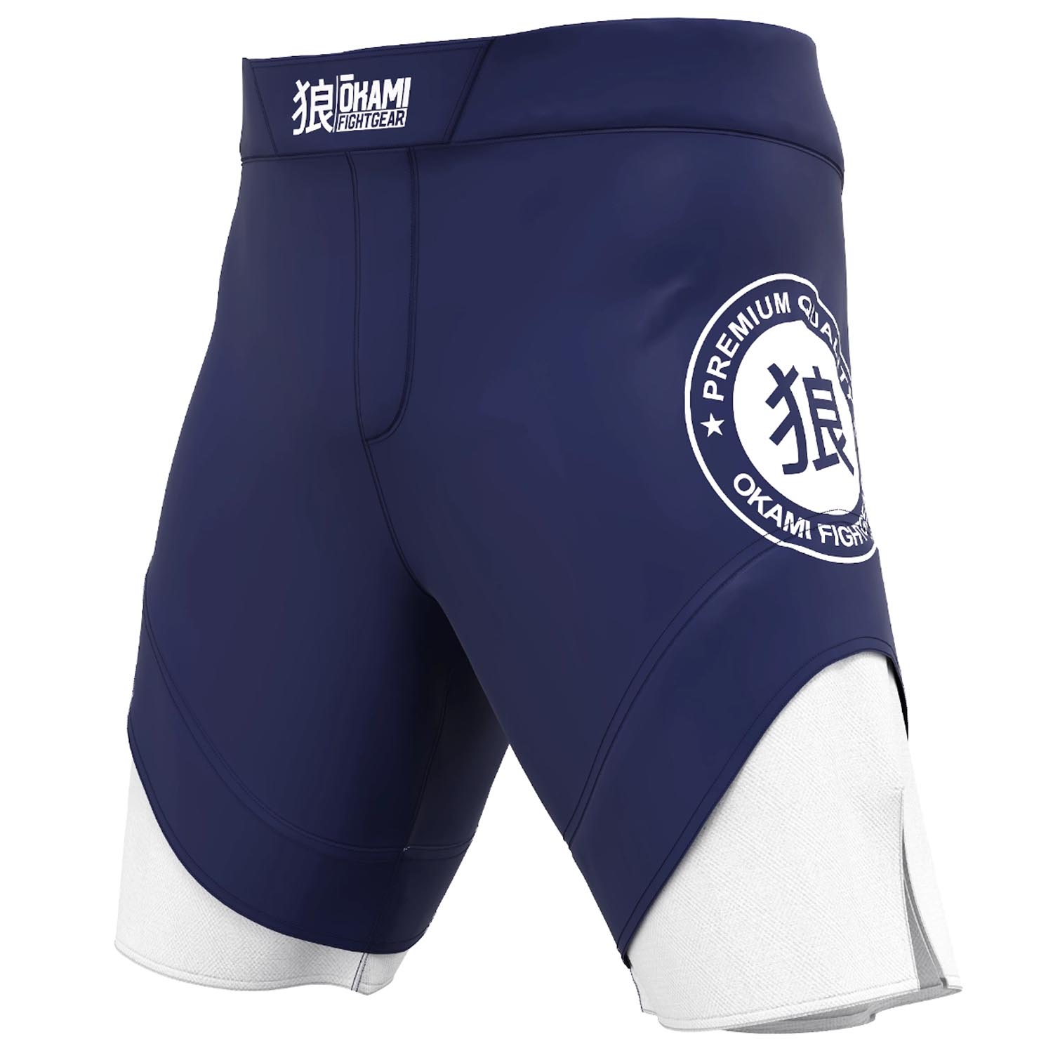 OKAMI MMA Fight Shorts, Keii, navy, XXL