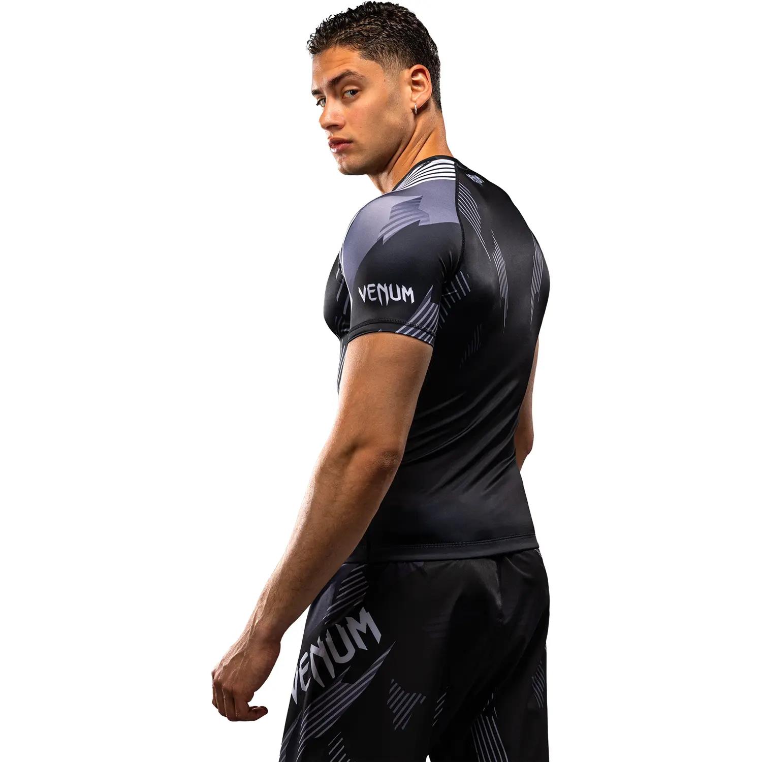 VENUM Rashguard, S/S, No Gi 6.0, black-white, S