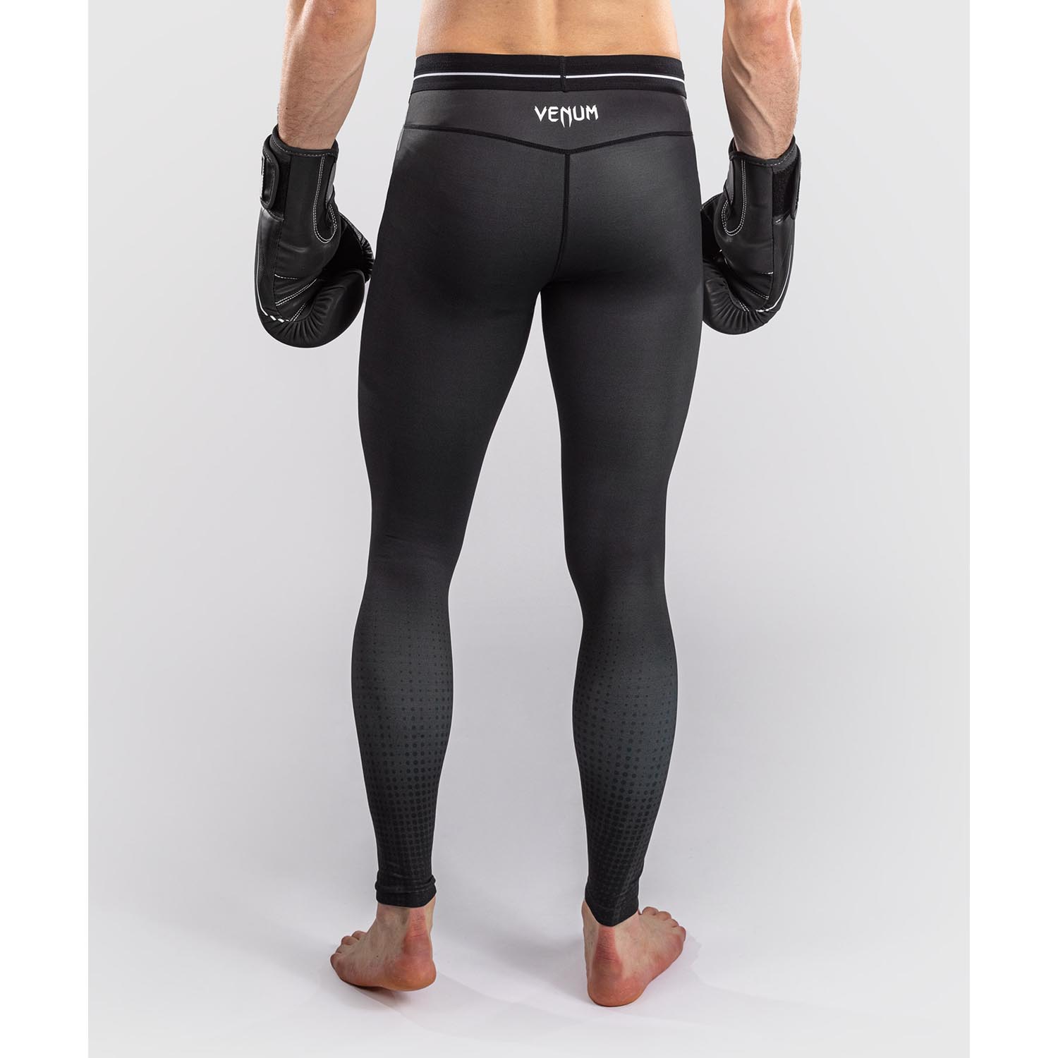 VENUM Compression Pants, Stealth, black-white, XXL