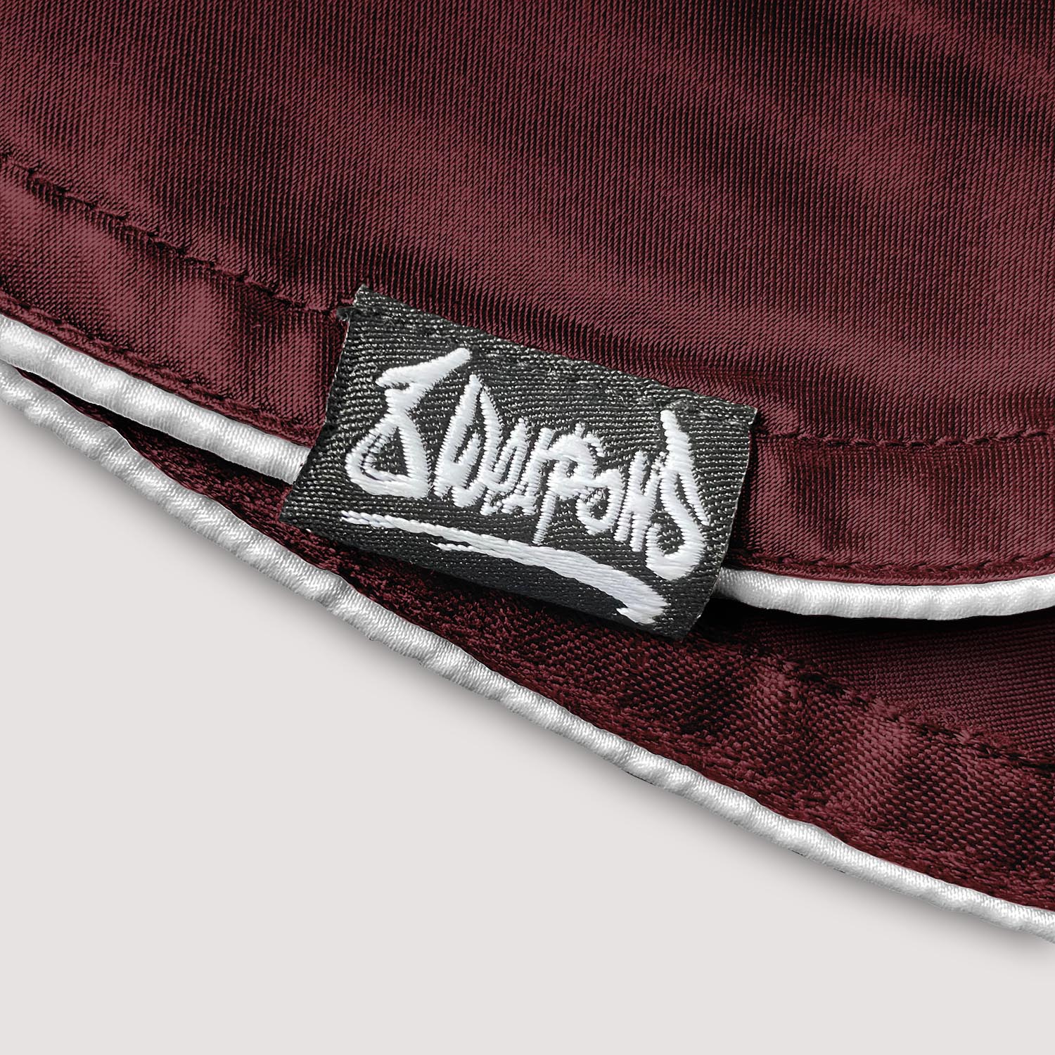 8 WEAPONS Muay Thai Shorts, Mongkol, burgundy, XXL