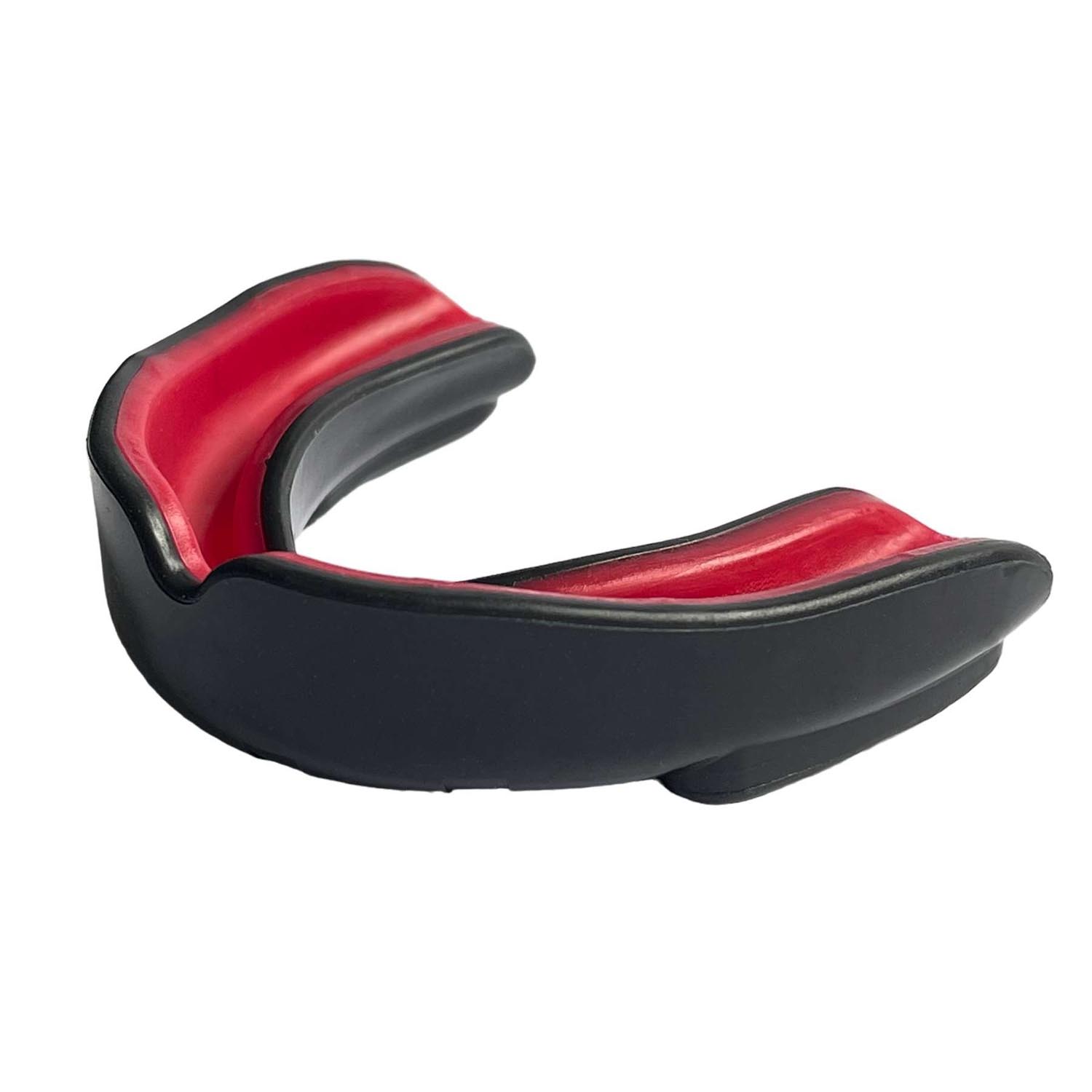 PX Mouthguard, Double Density with Box, black-red