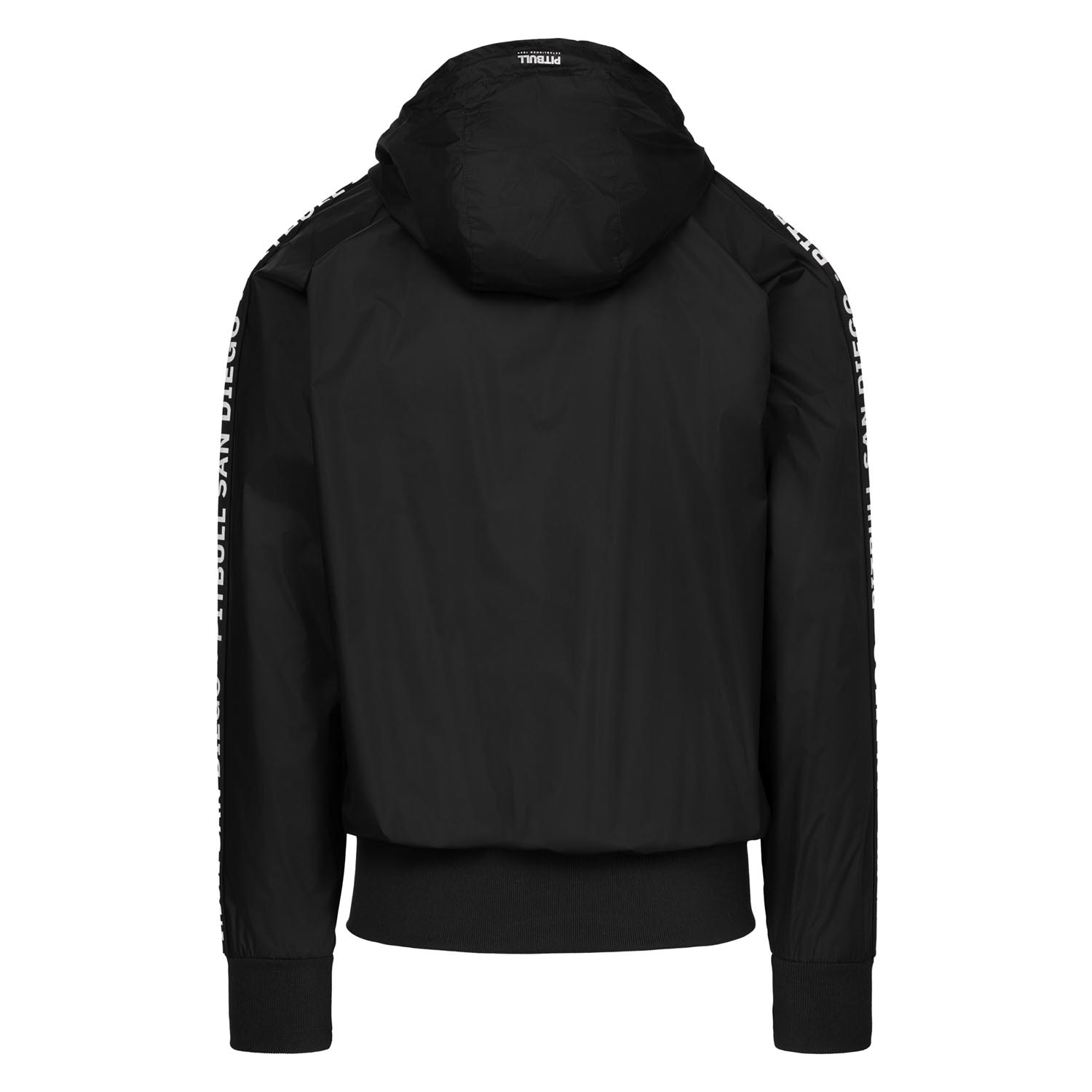 Pit Bull West Coast Transitional Jacket, Athletics Tape Logo, black, XXXL