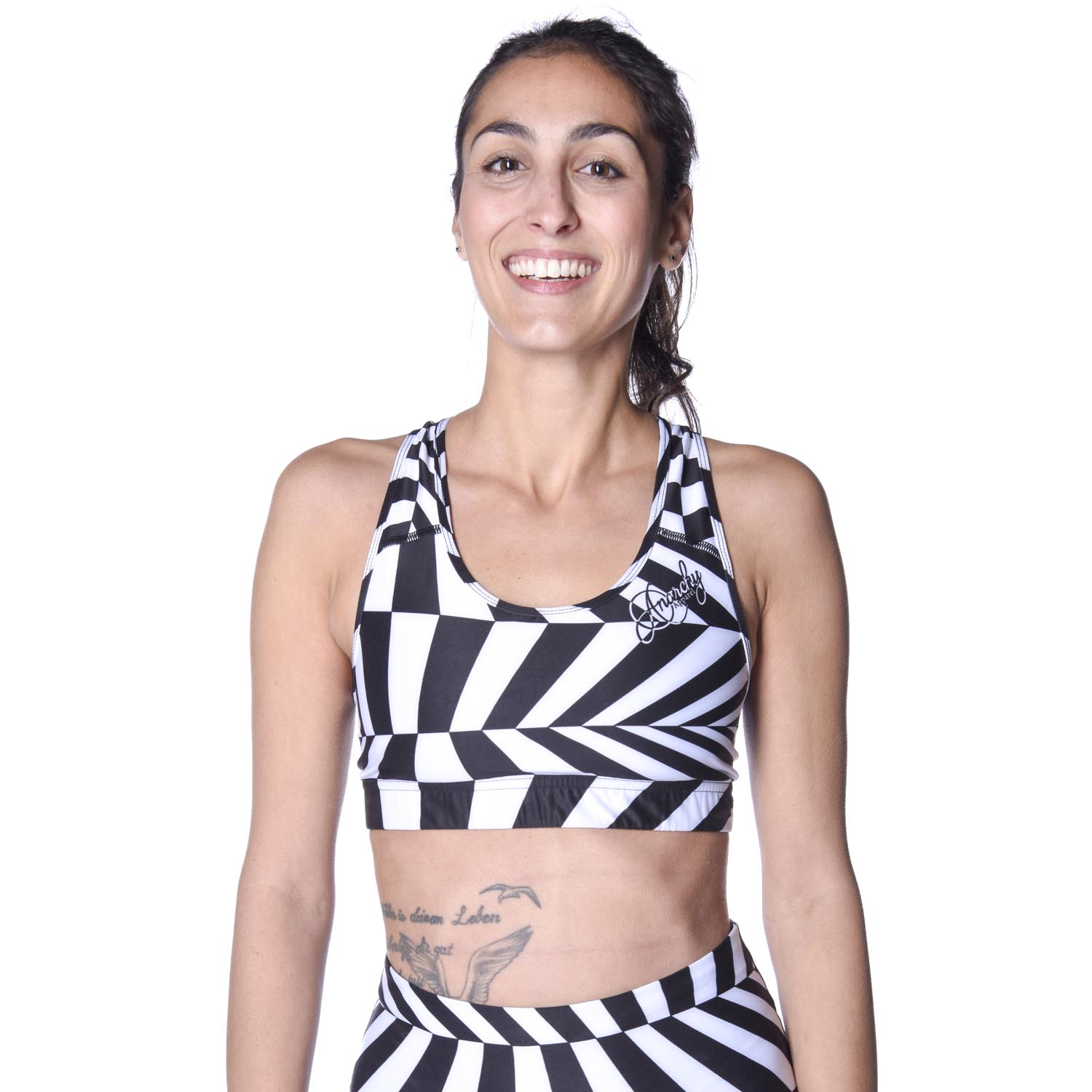 Anarchy Apparel Sports Bra, Dazzle, XS