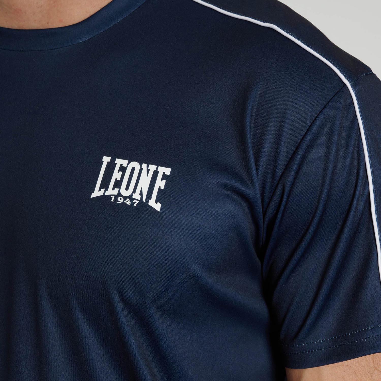 LEONE T-Shirt, Classic, blue-white, M