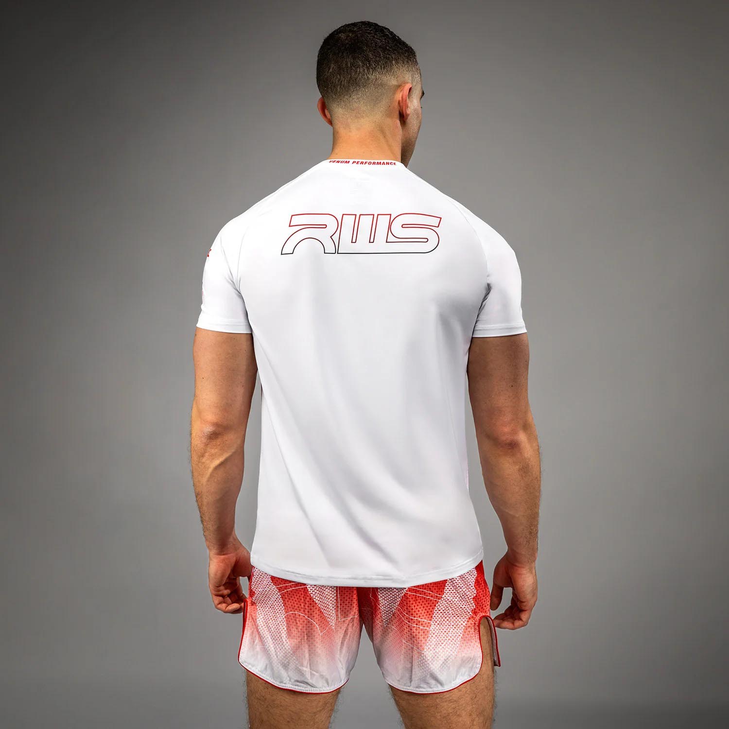 VENUM Dry Tech T-Shirt, RWS 2.0, white-red, XXL