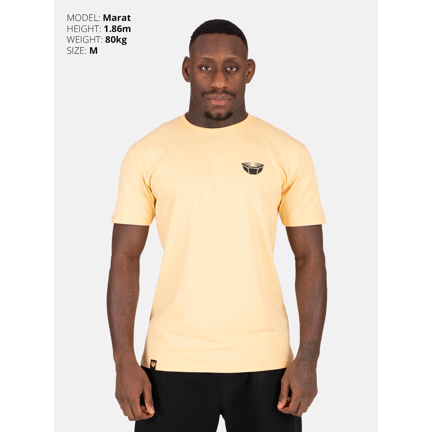 RINGLIFE T-Shirt, Octaring, apricot-black, S
