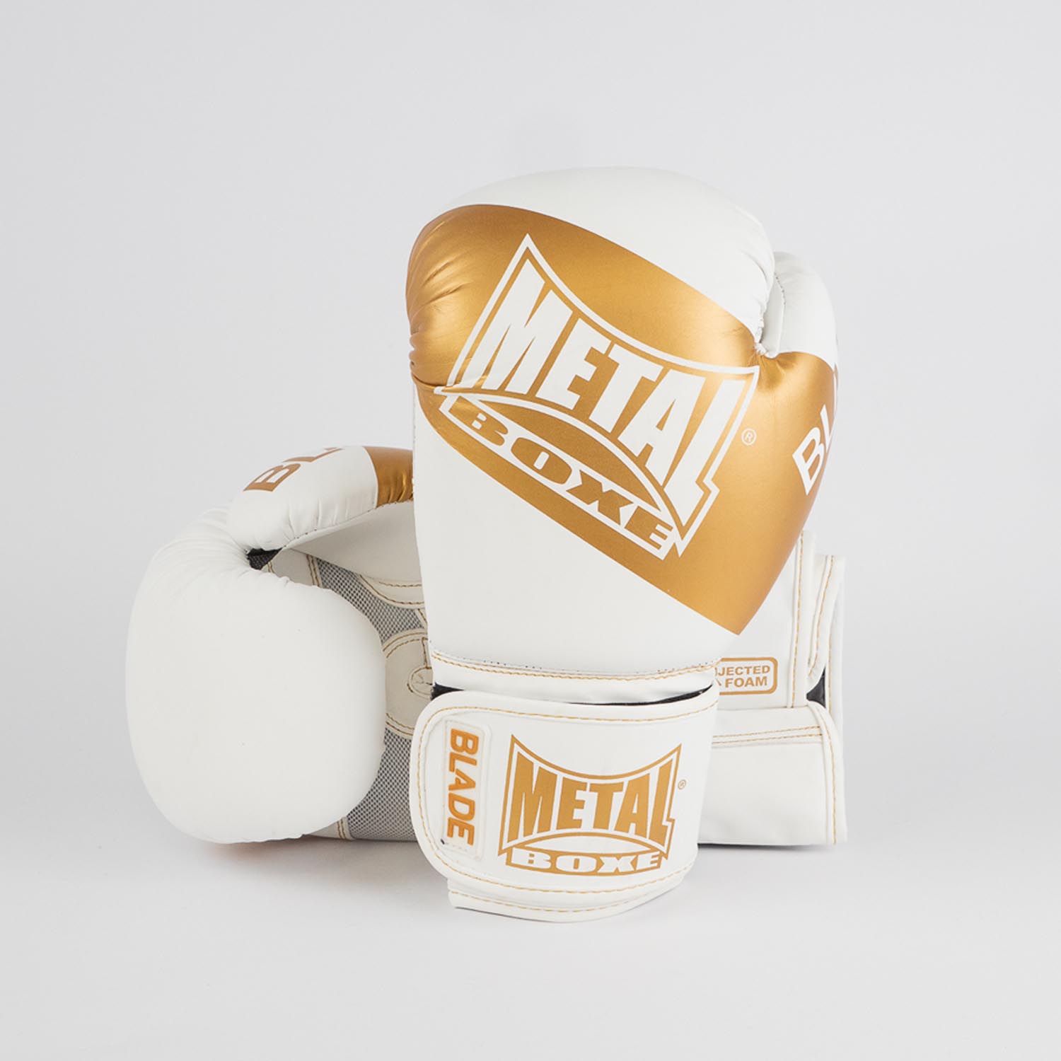Metal Boxe Boxing Gloves, Blade, white-gold
